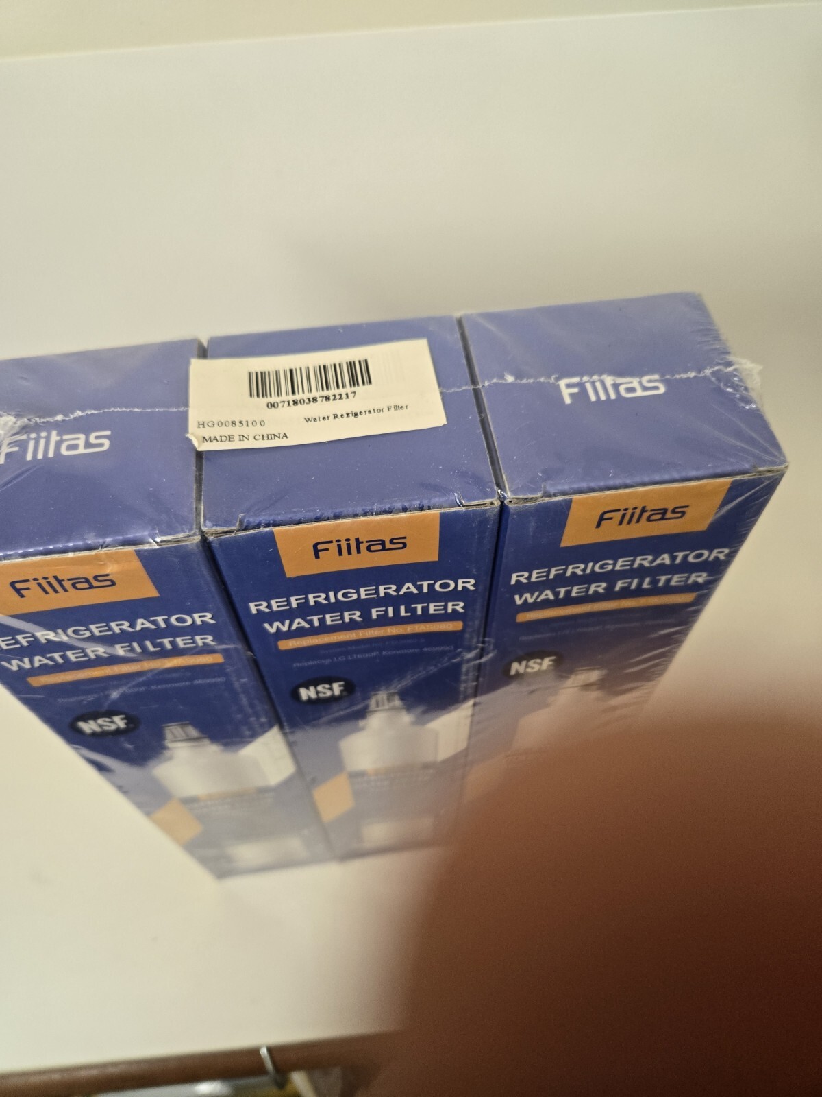 3 Fiitas Refrigerator Water Filter FTAS080 Replaces LG LT600P / Kenmore 469990