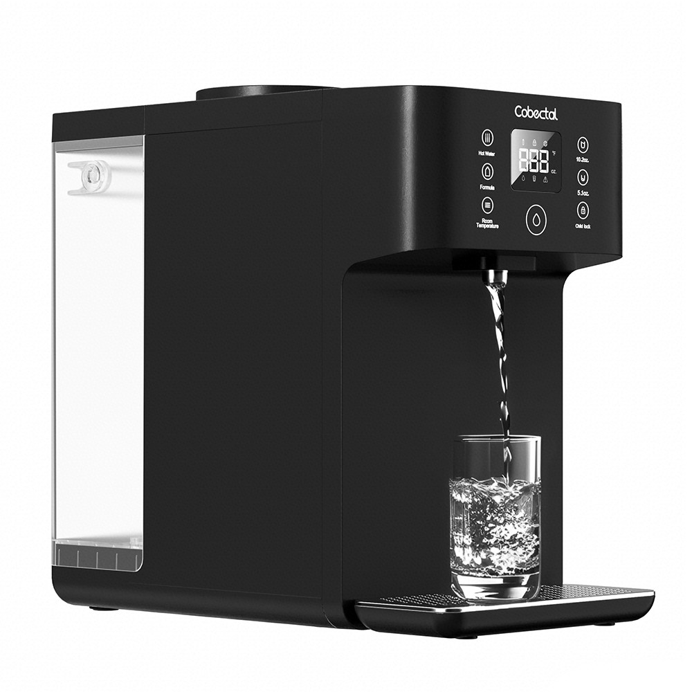 Cobectal Countertop Reverse Osmosis System 8 Stage 4:1 Pure to Drain Reduce TDS
