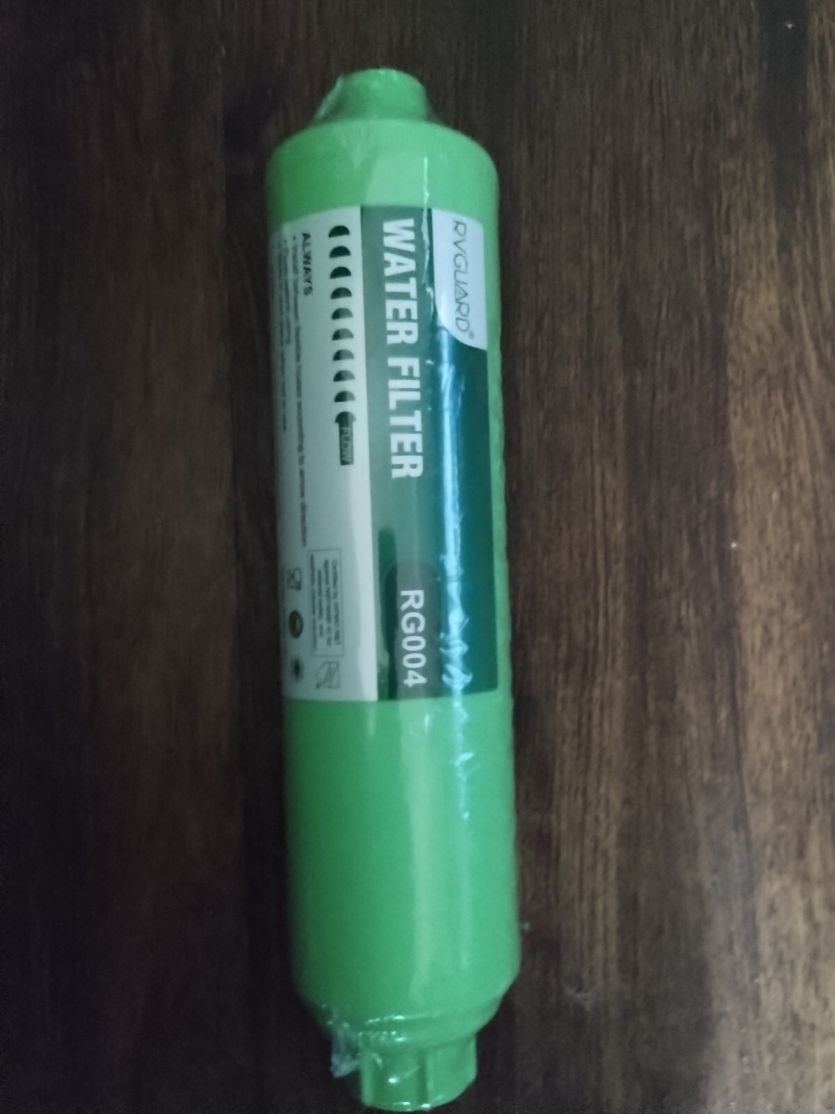 RV Water Filter, RVGUARD Inline , NSF Certified, # RG004, New, Sealed