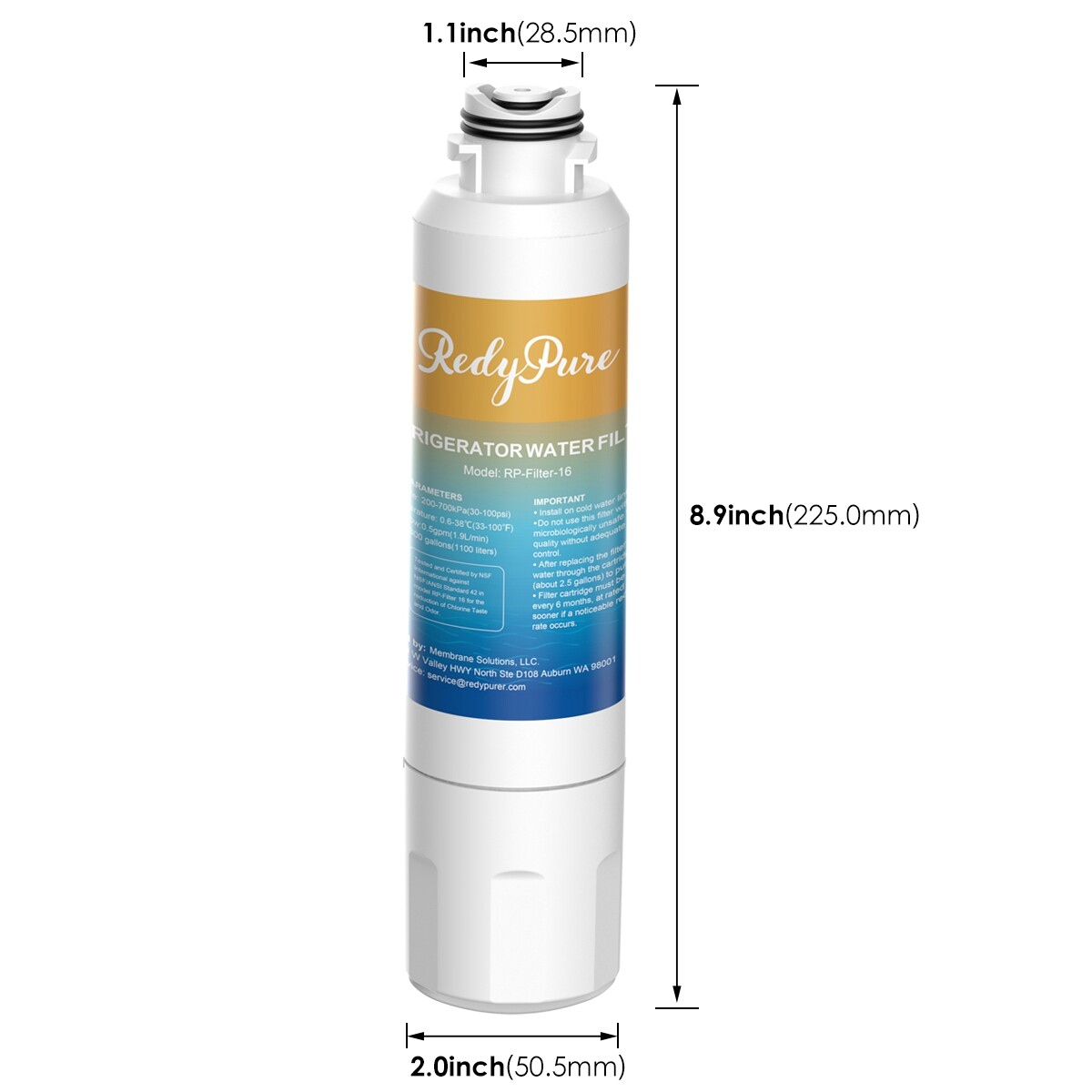 1-12 Pack Refrigerator Water Filter Fit for Samsung DA29-00020B HAF-CIN RWF0700A