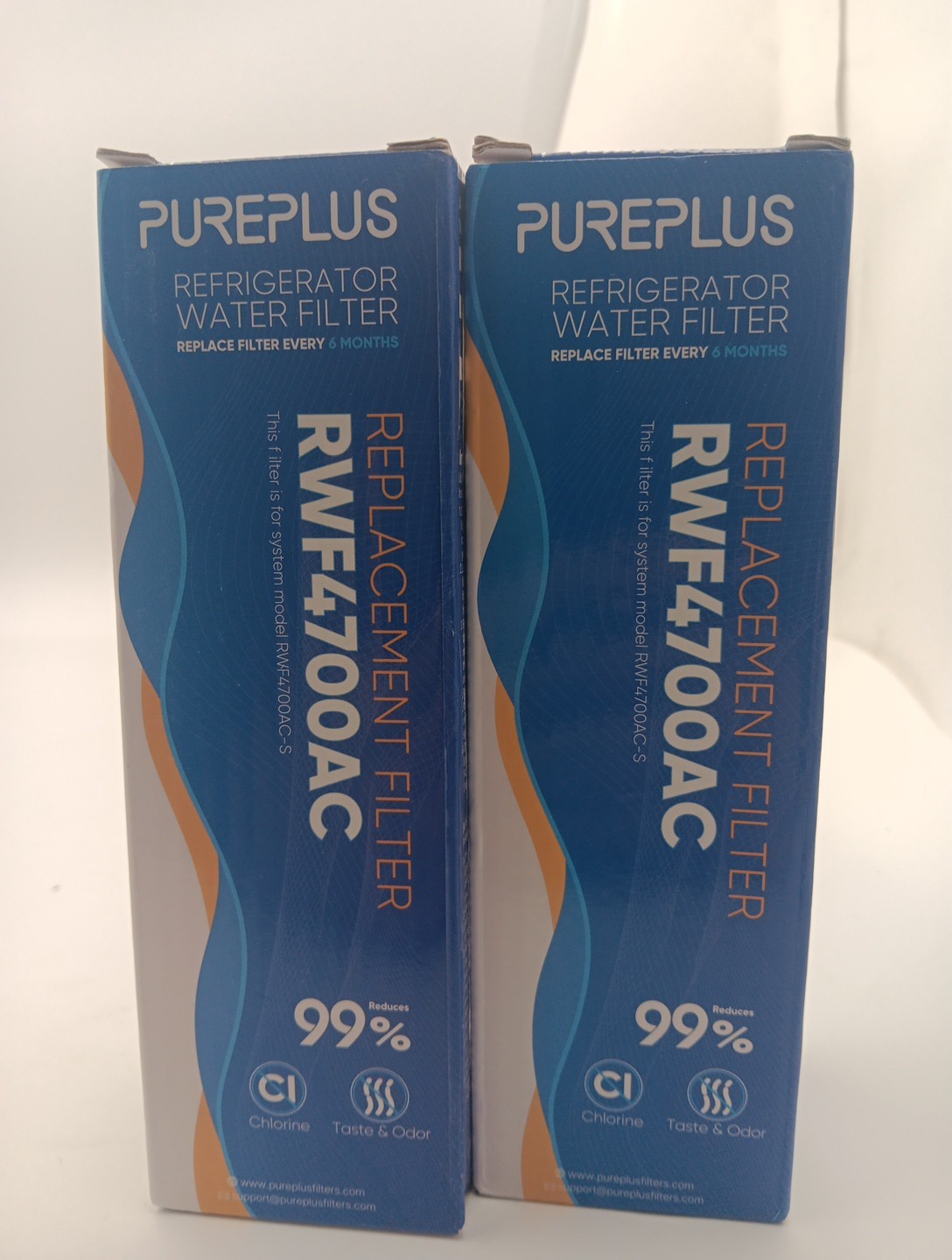 RWF4700AC Fit for LT1000P, ADQ747935, LMXS28626D, LMXS30796S water filter 2PACK
