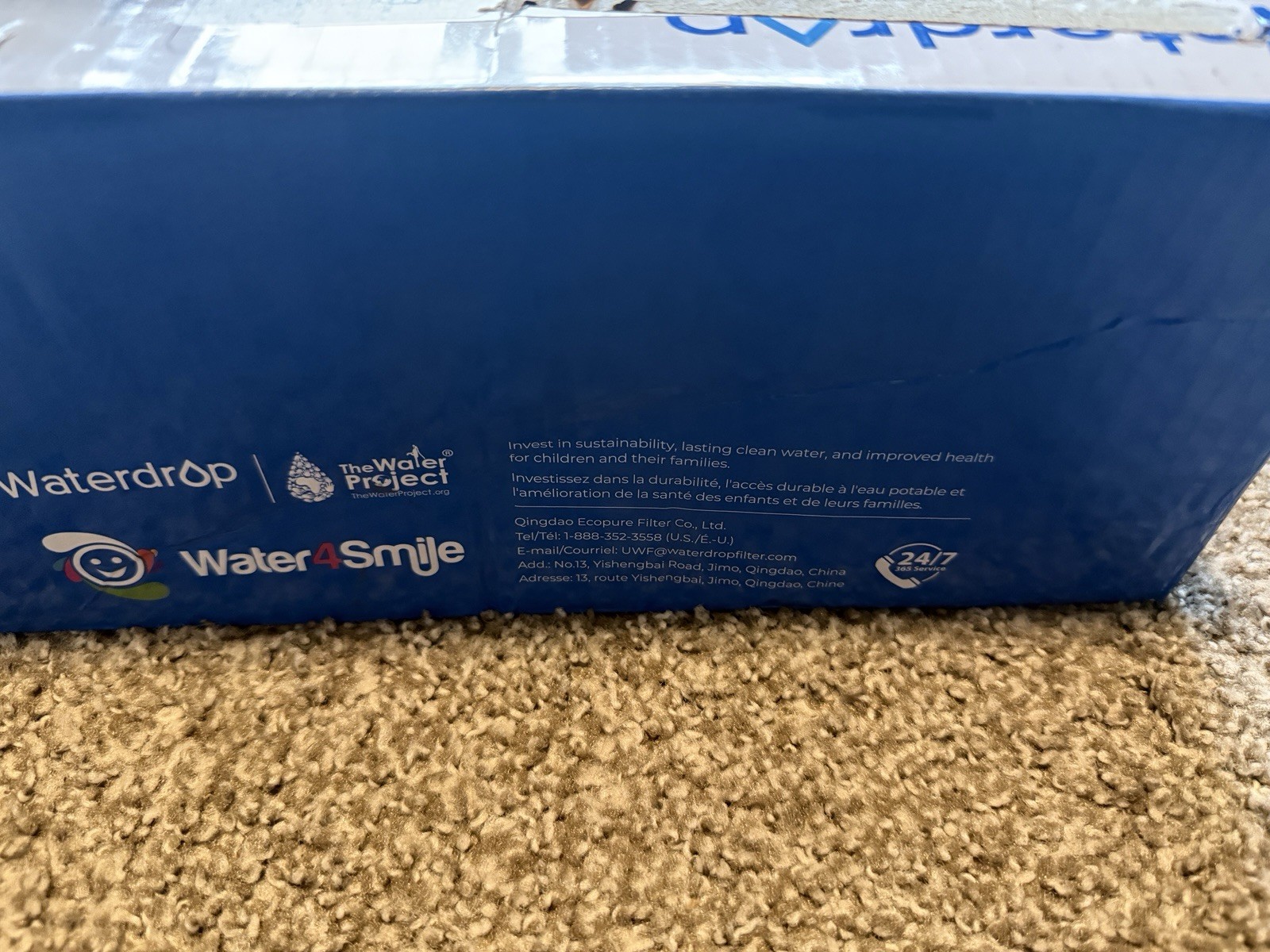 Waterdrop UL12A Under Sink Water Filter NSF/ANSI 42 Certified NEW