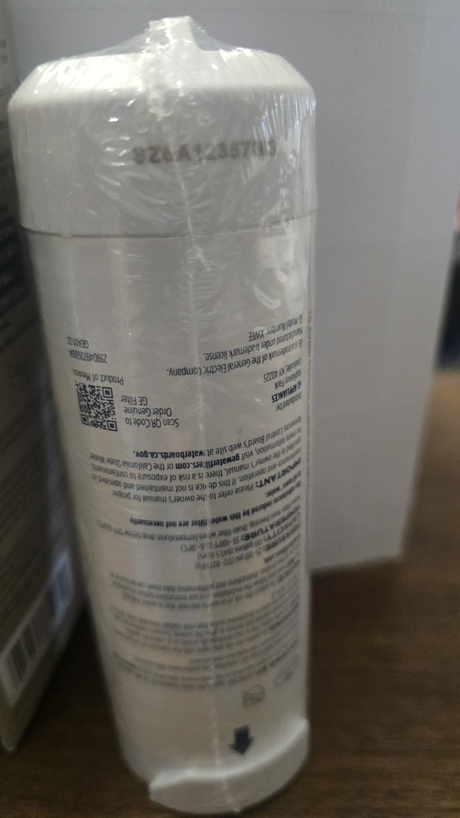 Genuine GE Appliance XWFE Refrigerator Water Filter Sealed New