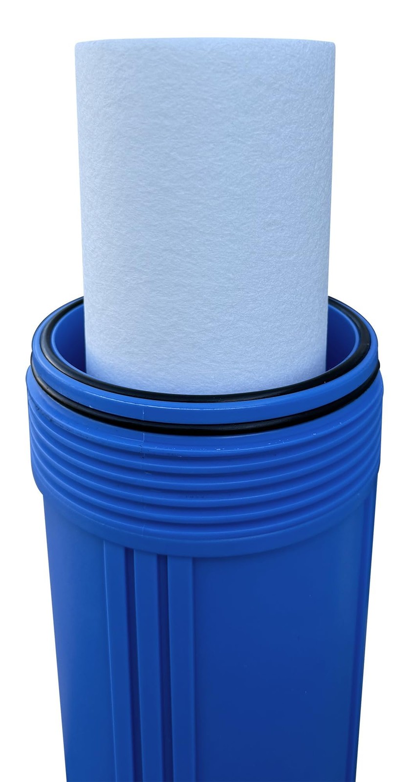 SUPERIOR FILTERS Whole House Water Filter Housing, 20″ x 4.5″ – Fits Sediment,