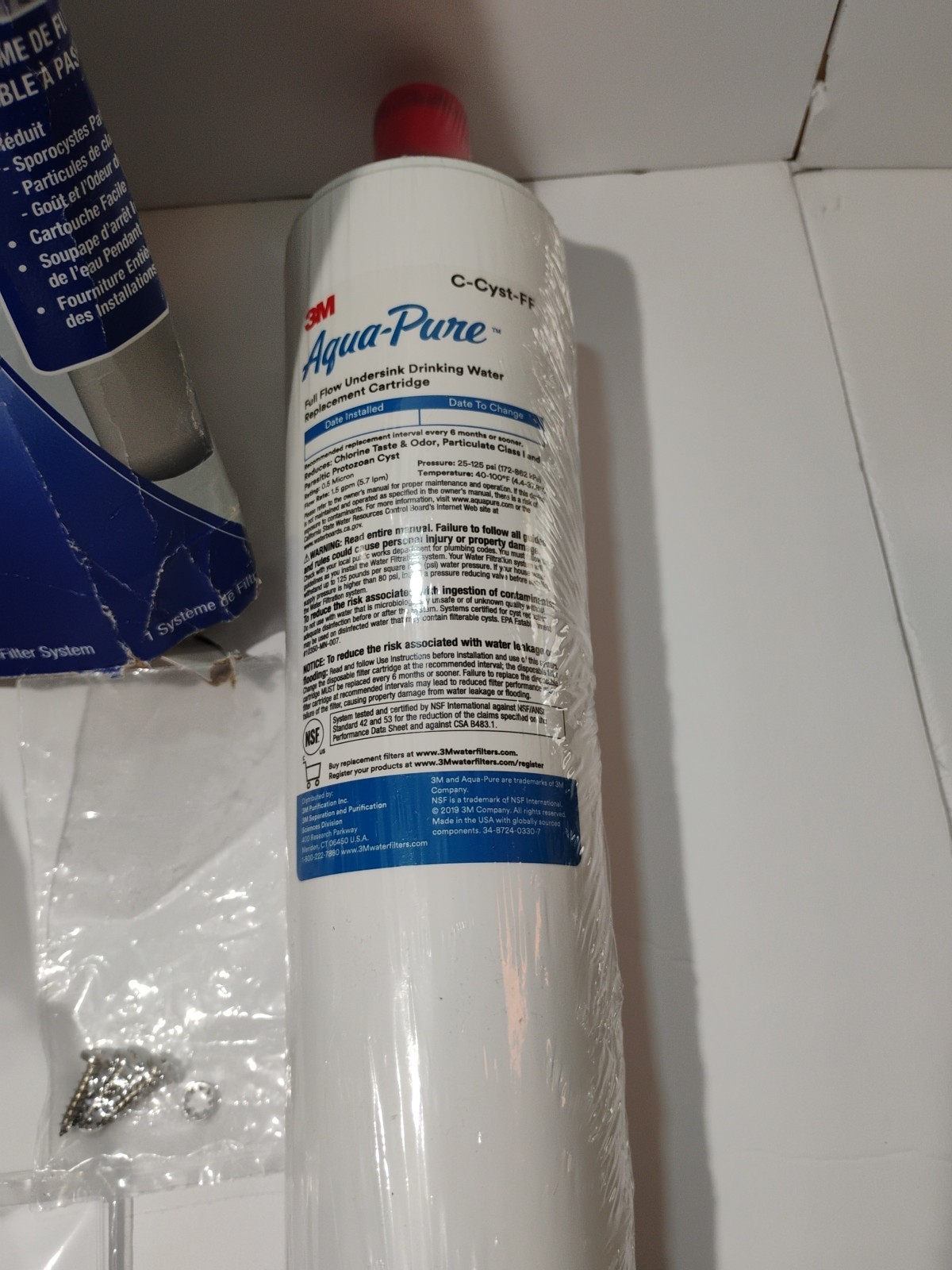 3M Aqua-Pure #16145-10256 Cyst-FF Under Sink Full Flow Water Filter System