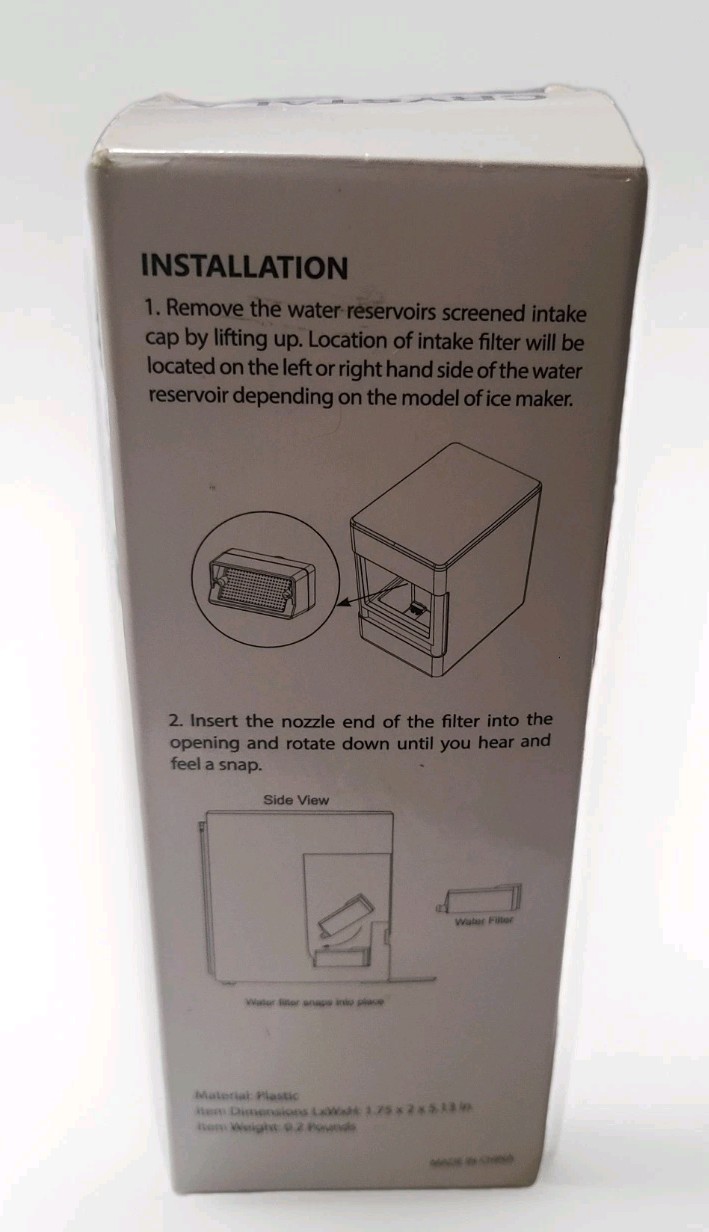 Crystala Premium Ice Maker Water Filter Model CF54 NEW