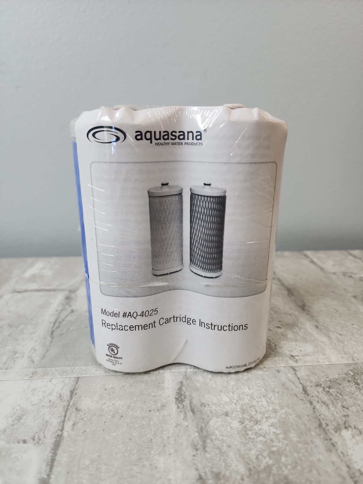 Authentic Aquasana AQ-4025 2 Cartridge Water Filter Replacement Made in USA NEW