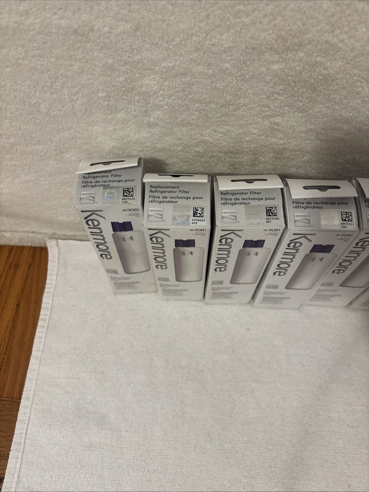 7 Pack Kenmore 46-9081 Replacement Refrigerator Water Filter. NEW SEALED