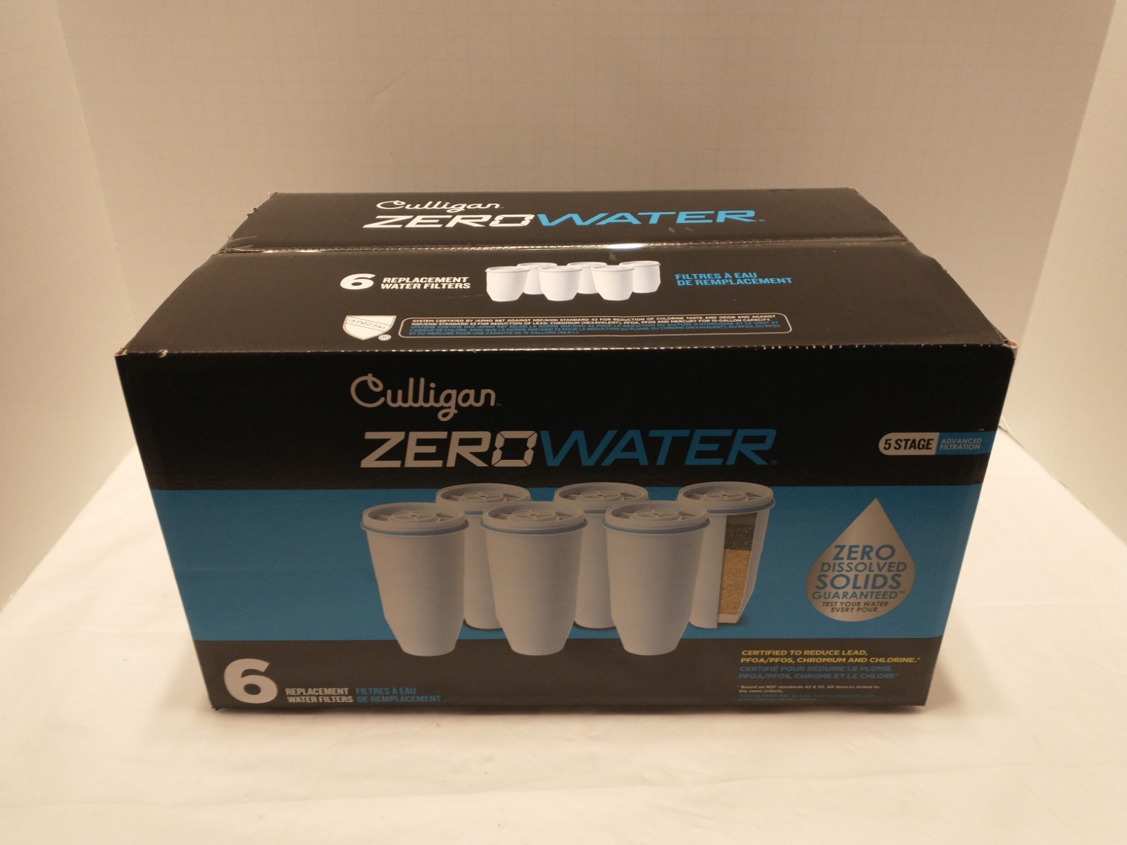 6-Pack ZeroWater 5-Stage Replacement Filters New Sealed Read Desc See Pics