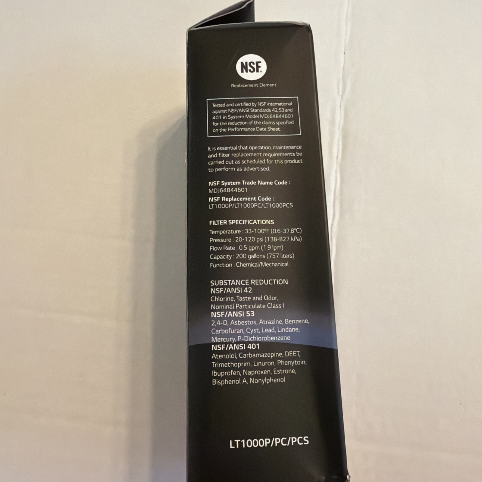 LG LT1000P/PC/PCS Water Filter