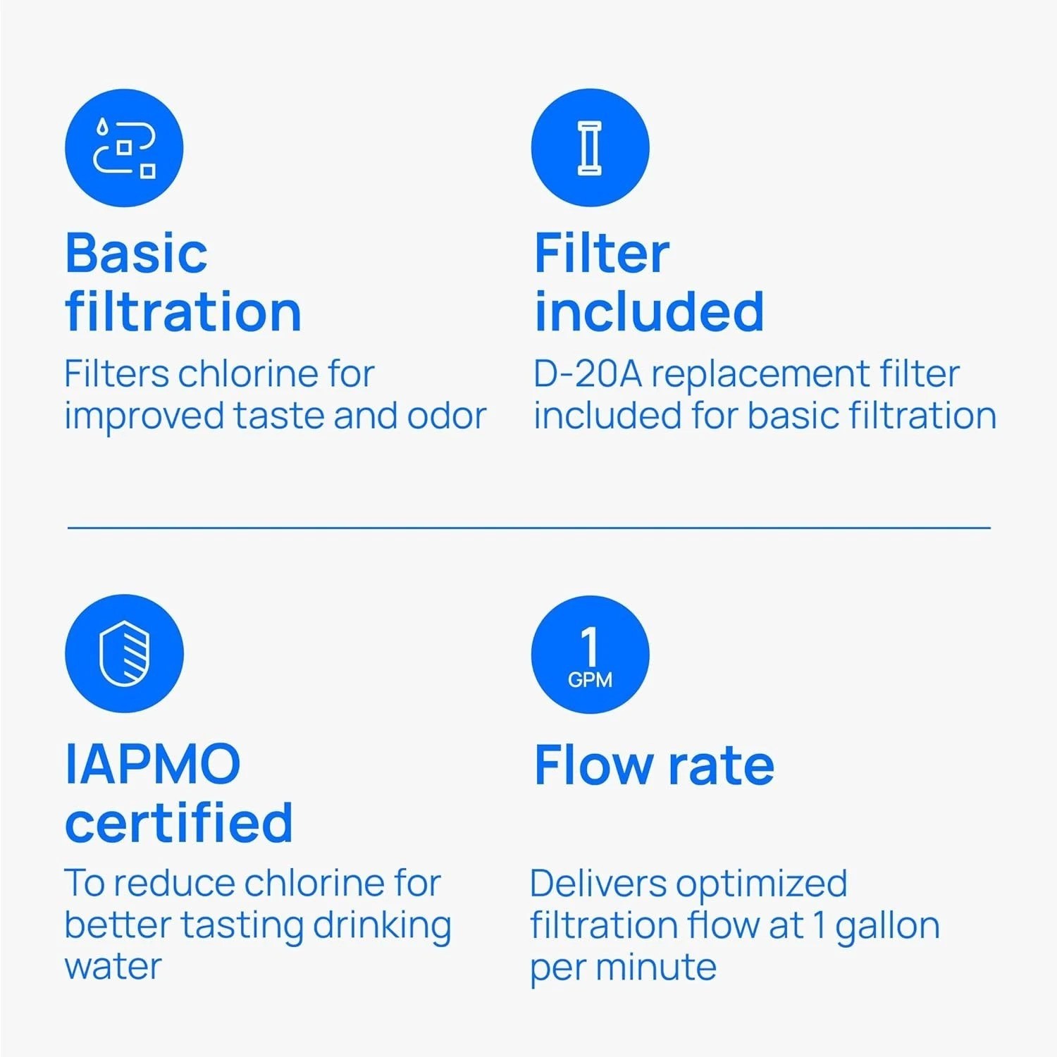 Cleaner Water at Your Tap: Under-Sink Filter with Easy Installation & Durability