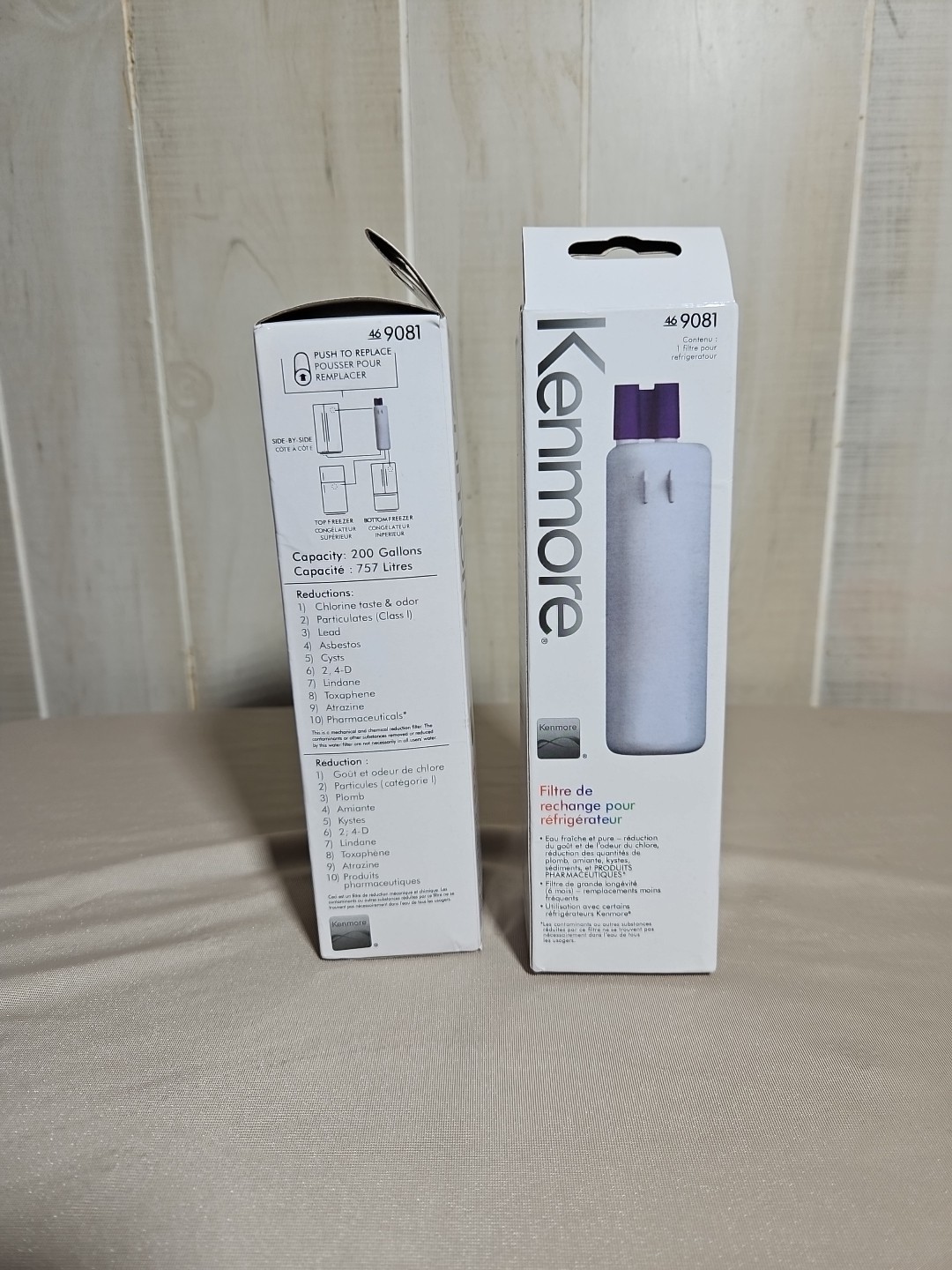 2 pack Kenmore Refrigerator Ice and Water filter 46-9081 NEW & Sealed!