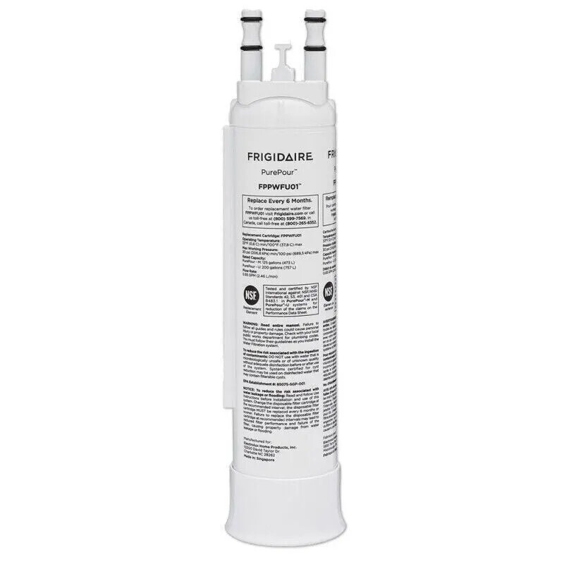 1 pack Frigidaire FPPWFU01 PWF-1 Refrige PurePour Water &Ice Refrigerater Filter