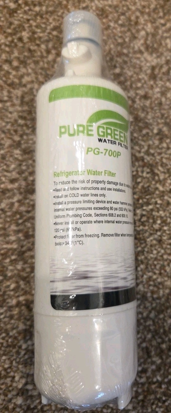 Pure Green PG-700P Replacement Water Filter Fits to LG & Kenmore Refrigerators