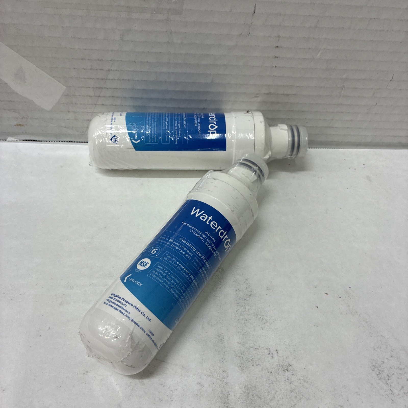 Waterdrop WD-F46 Qty 2 New, Sealed
