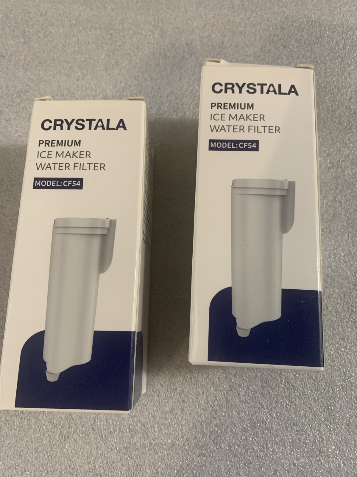 2x – Crystals Premium Ice Maker Water Filter Model CF54 Opal Nugget First Build