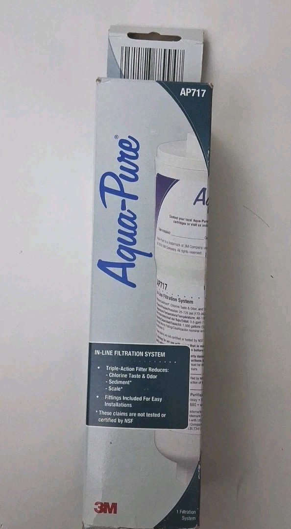 Aqua-Pure AP717 In Line Water Filter for Refrigerators 3M Genuine New