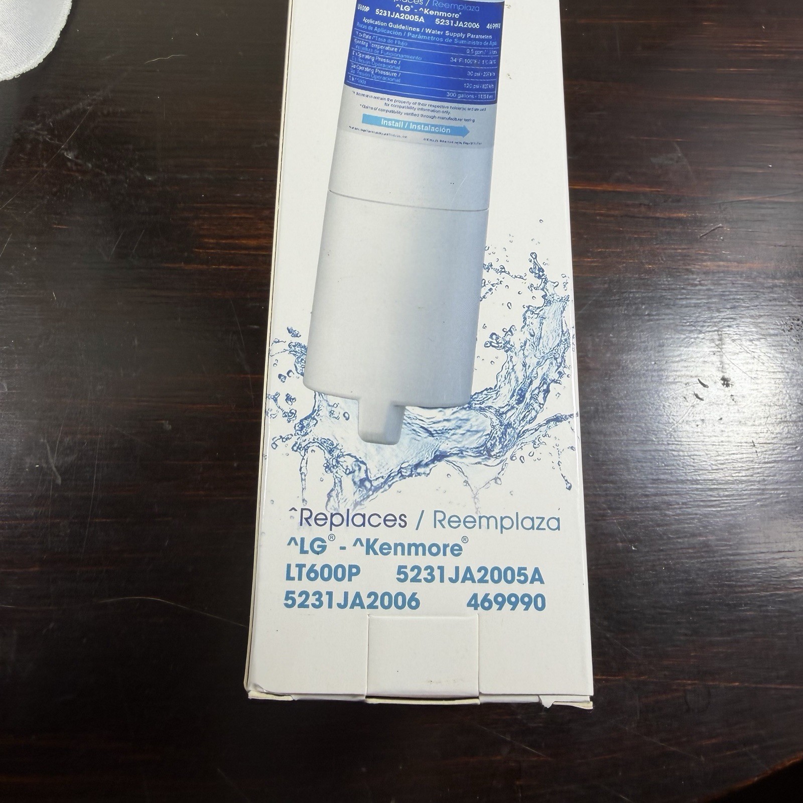 Golden Icepure RWF1000A Refrigerator Water Filter LG Kenmore LT600P 5231JA2006