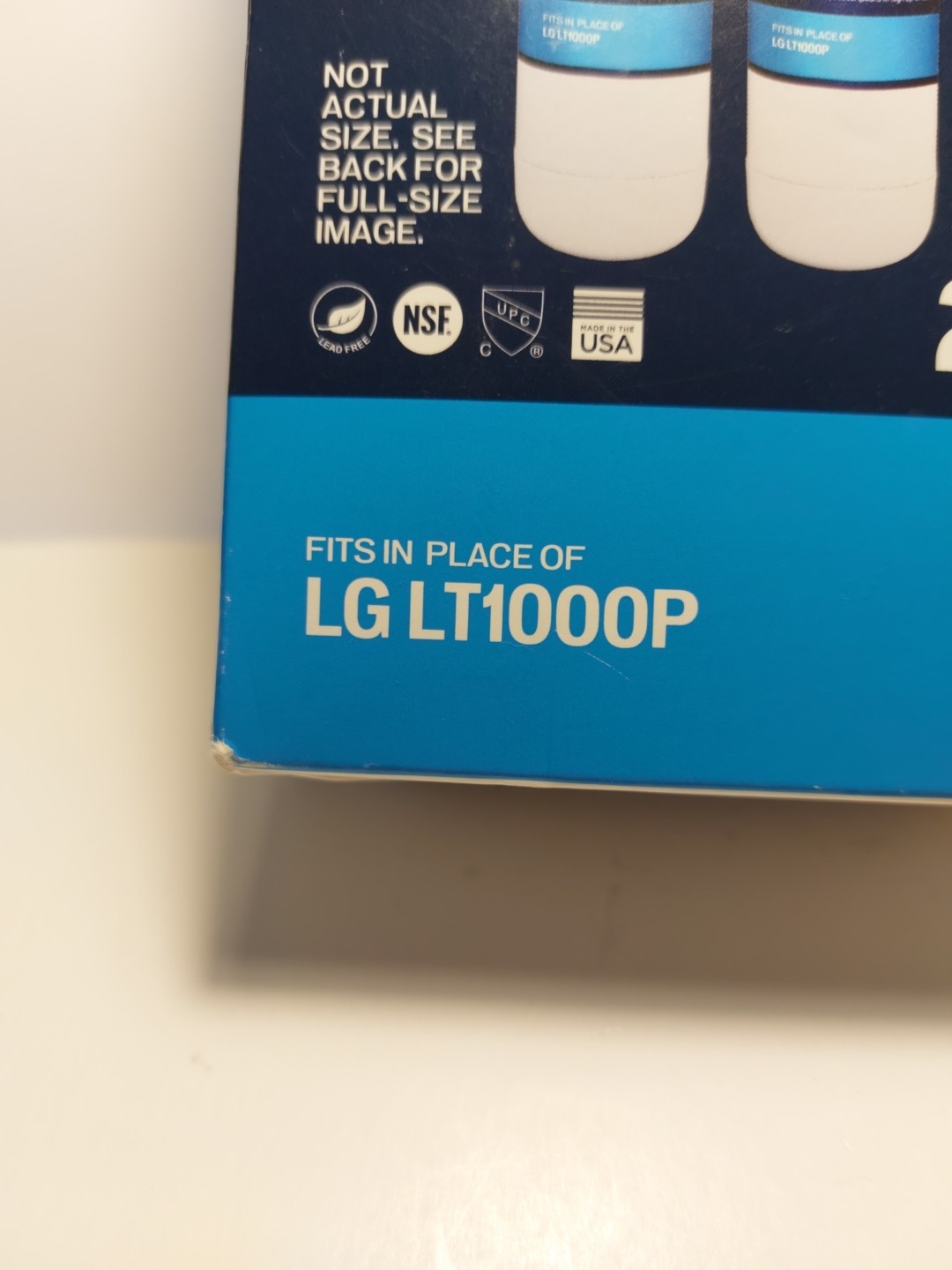 ^ Project Source Twist-in Refrigerator Water Filter Fits LG LT1000P 2-Pack