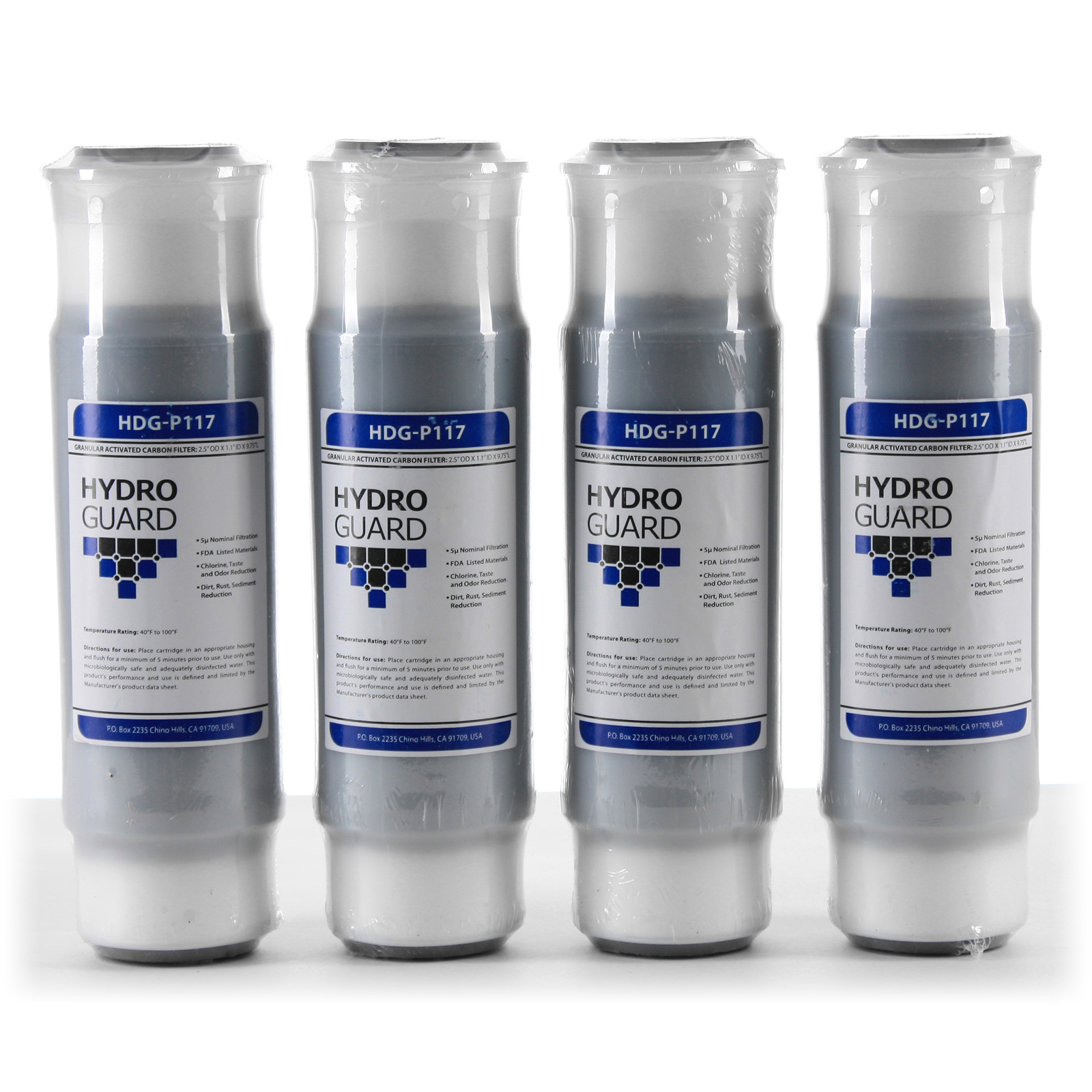 Aqua-Pure AP117 Cuno Compatible GAC Water Filters Premium Carbon HDG-P117 – 4 PK