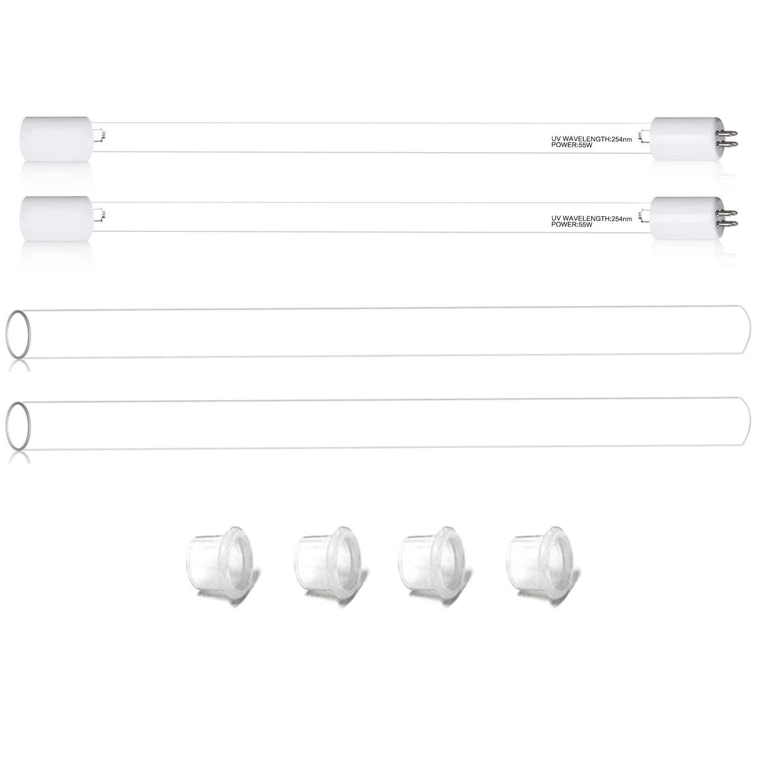 Geekpure Whole House U-V Water Filter–with Extra 2 Filter+2 Quartz Sleeve-12 GPM