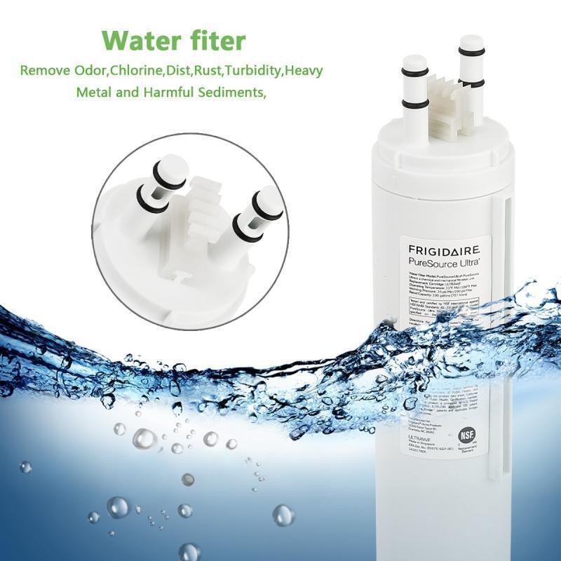 2-6Pack Frigidaire WF3CB Pure Source 3 Water & Ice Refrigerator Filter New USA