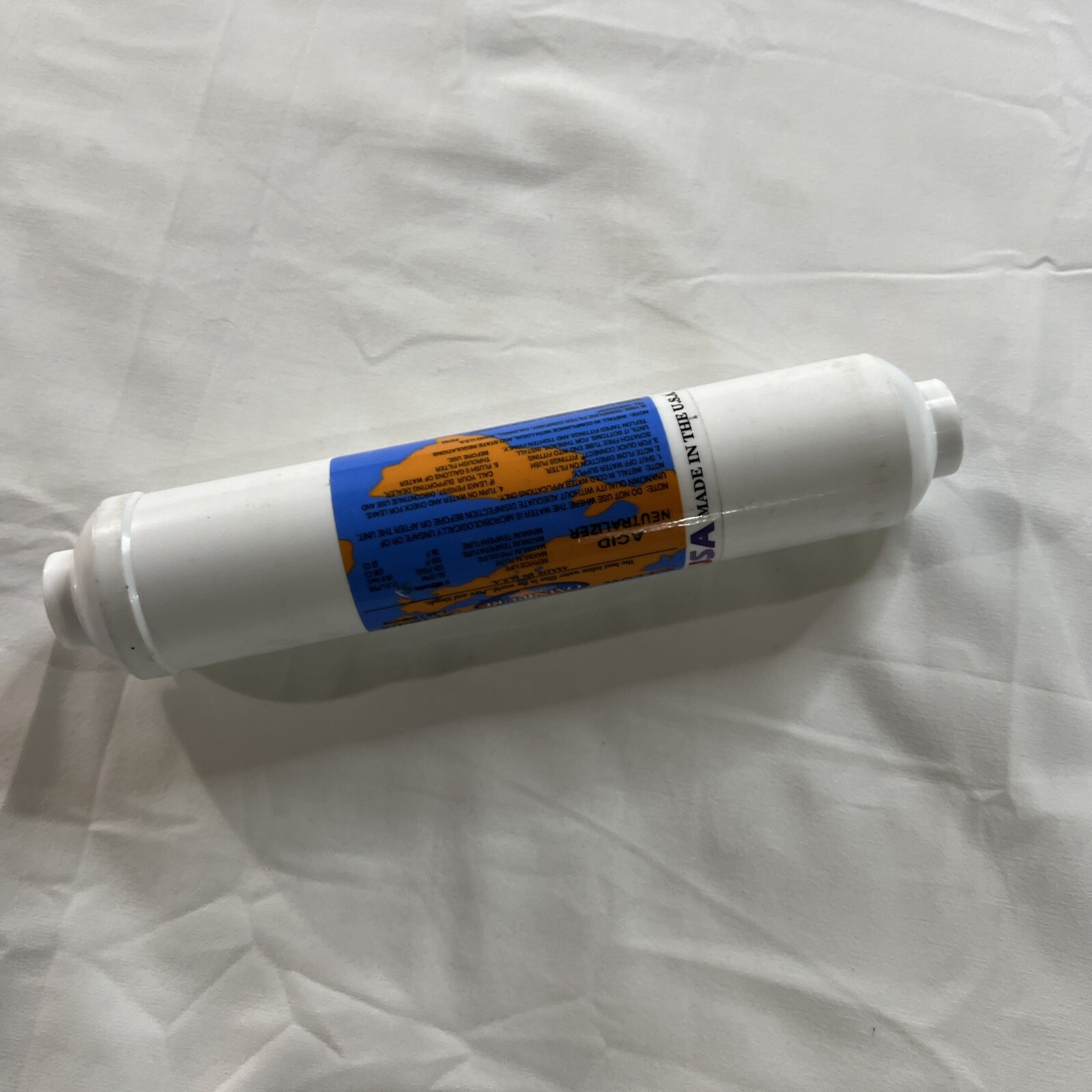 Omnipure XF10 All Calcite Acid Neutralizer 10’’ Inline Water Filter 3/8 T-48
