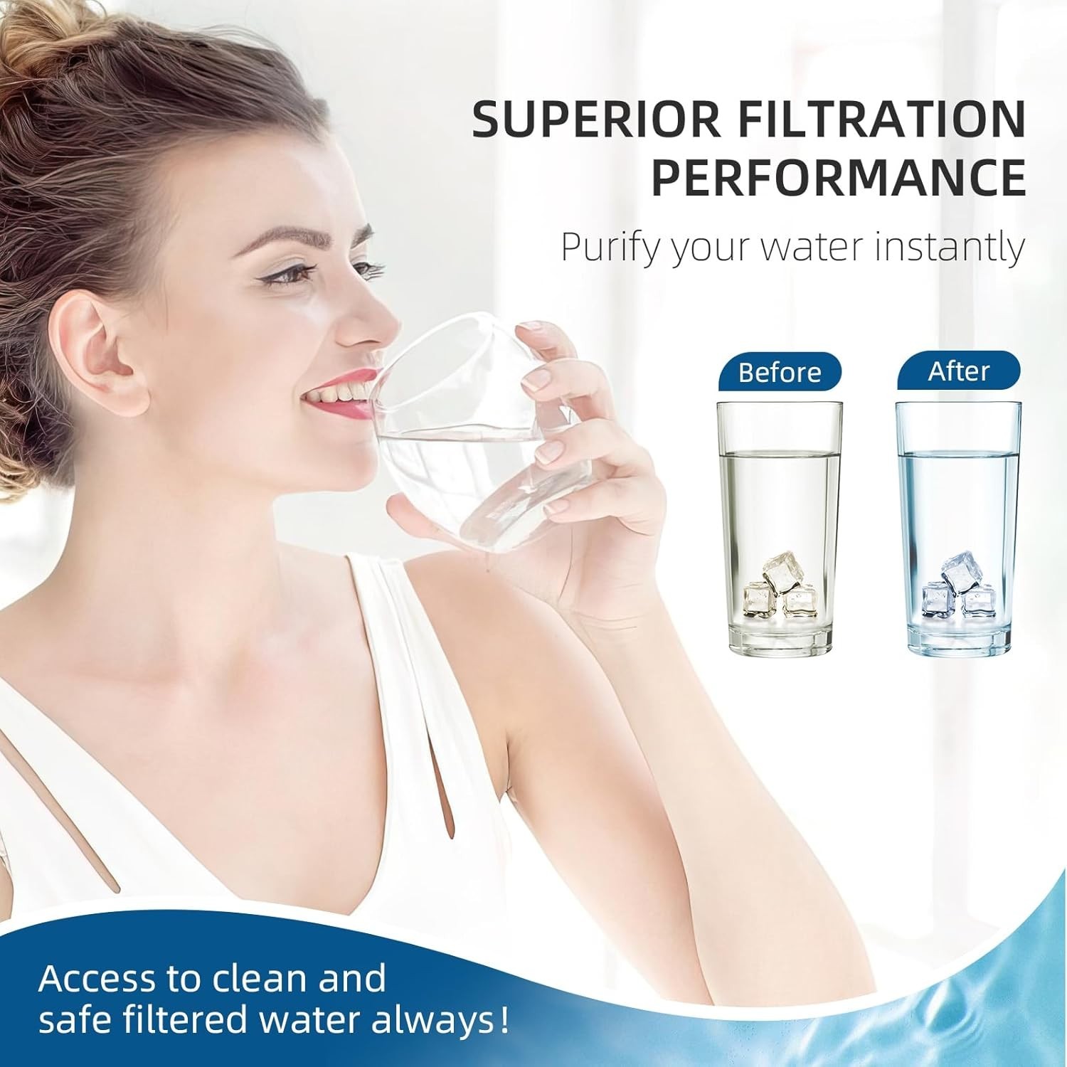 Coconut Carbon DA29-00020B Water Filter – Fits Various Samsung Models