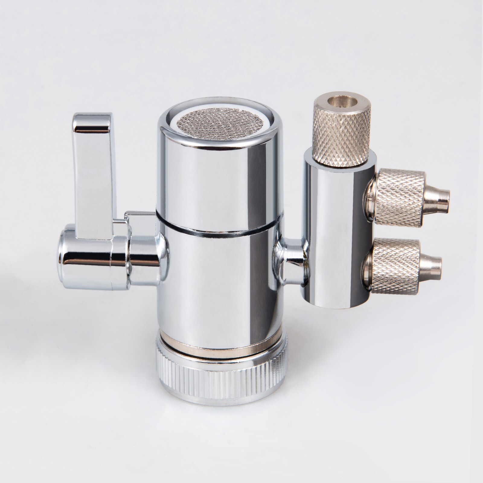 2 Way Kitchen Faucet Diverter Valve Splitter for Counter water Filter