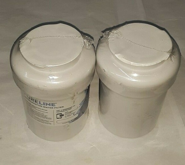 2 filter lot PURELINE REPLACEMENT REFRIGERATOR WATER FILTER PL-100-S 300 GAL sld