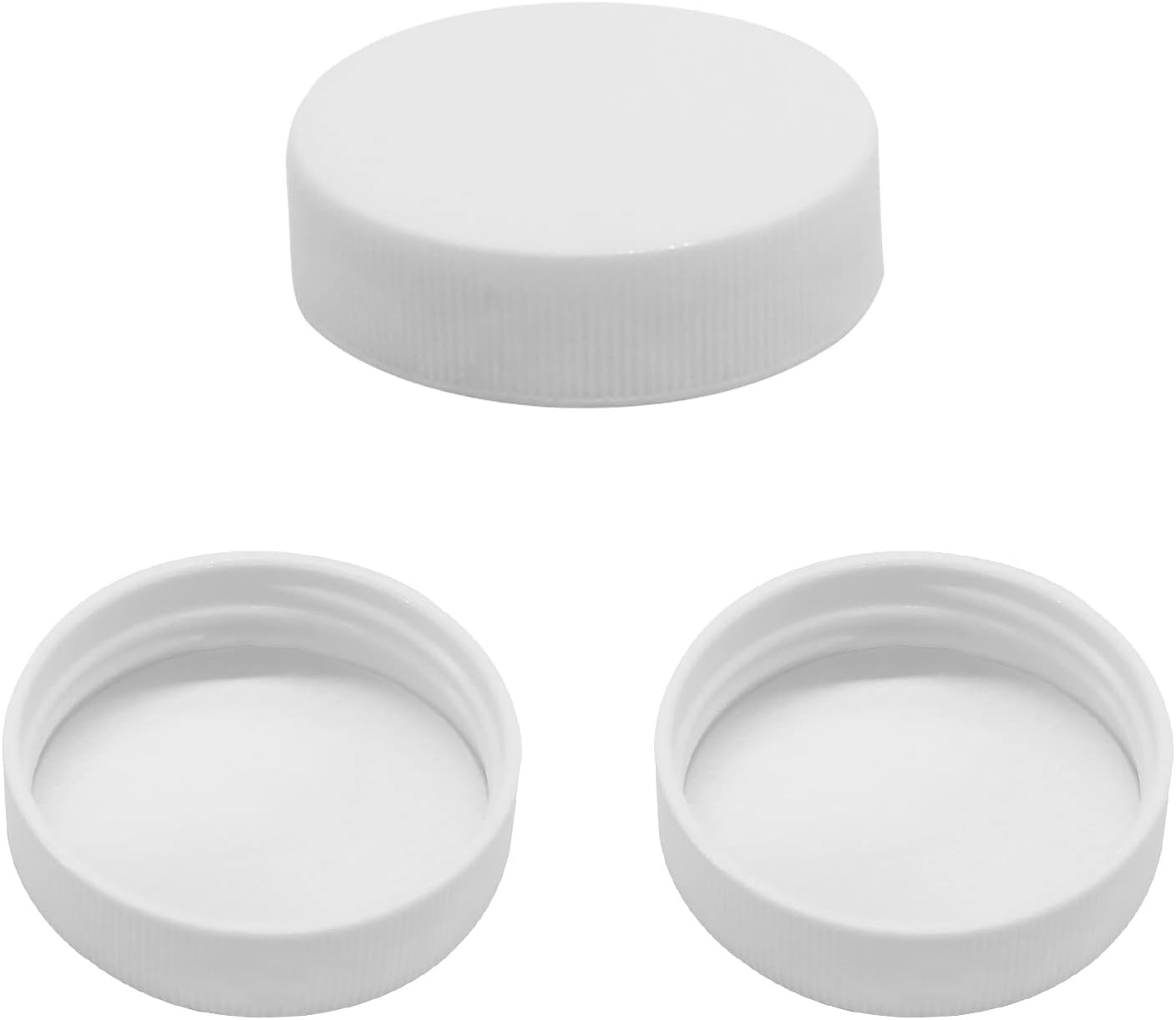 6Pcs 53mm Water Bottle Caps, Jug Caps Screw Top for 3 or 5 Gallon Jugs