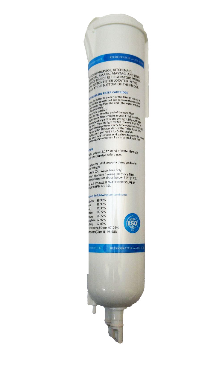 2 Pack Refrigerator Water Replacement Filter EDR3RXD1 9083 4396841 4396710