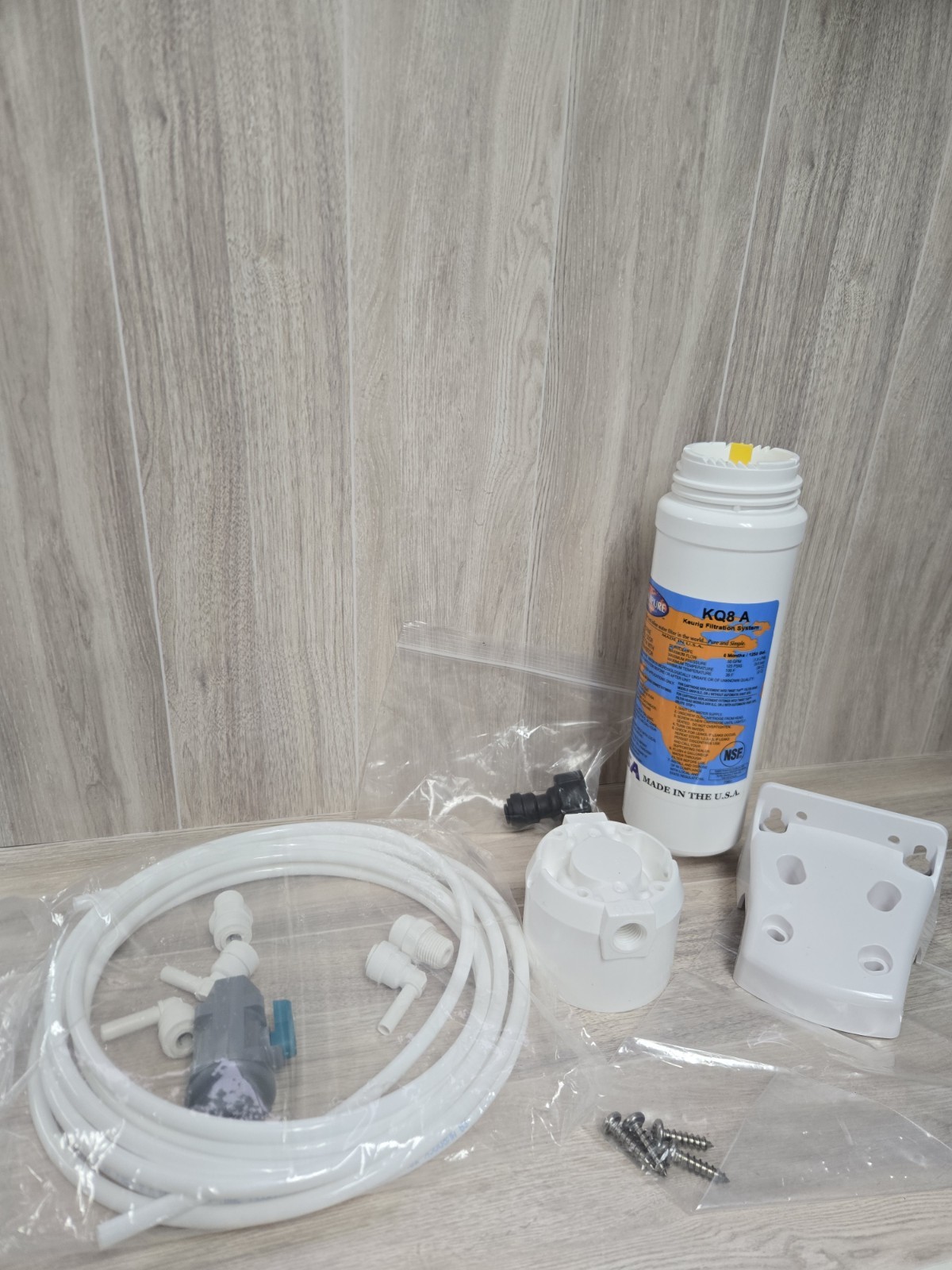 OMNIPURE Water Filter Kit For Plumbed Keurig Brewers KQ8-A (5572)