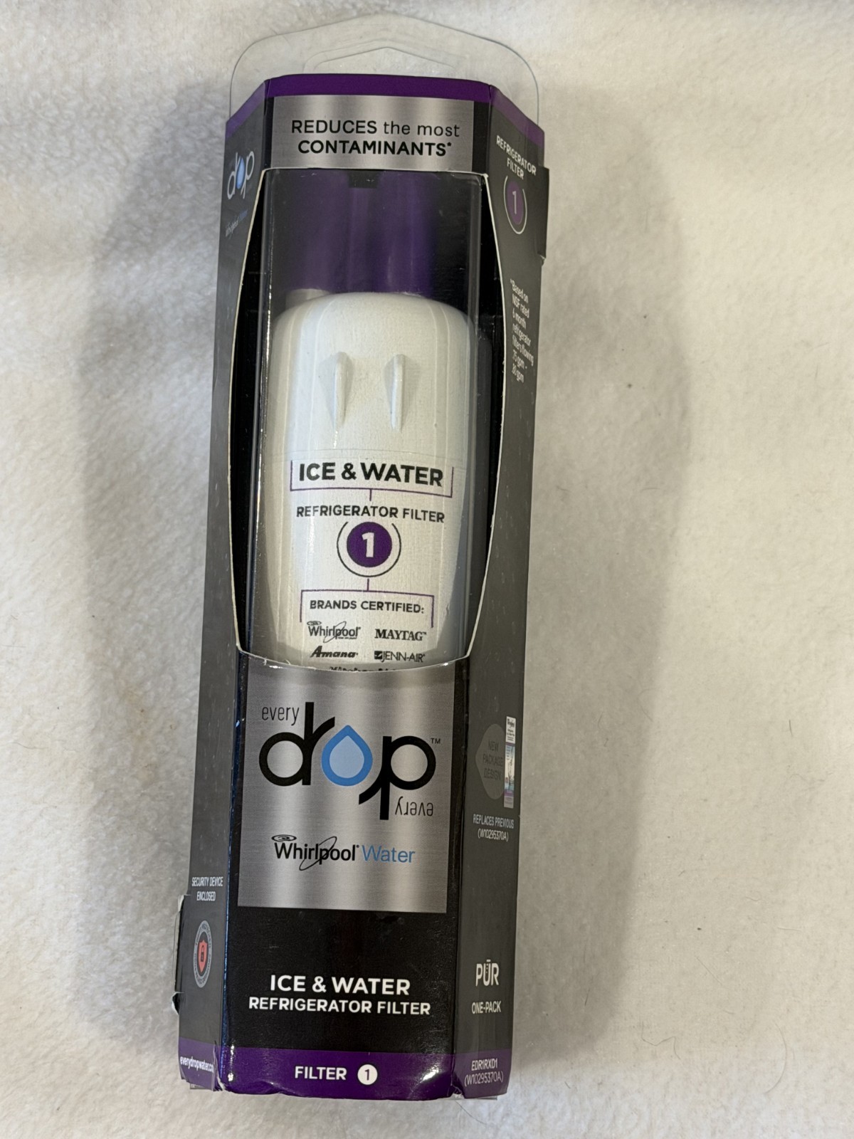 EveryDrop #1 Refrigerator Ice and Water Filter ΕDR1RXD1 New SEALED