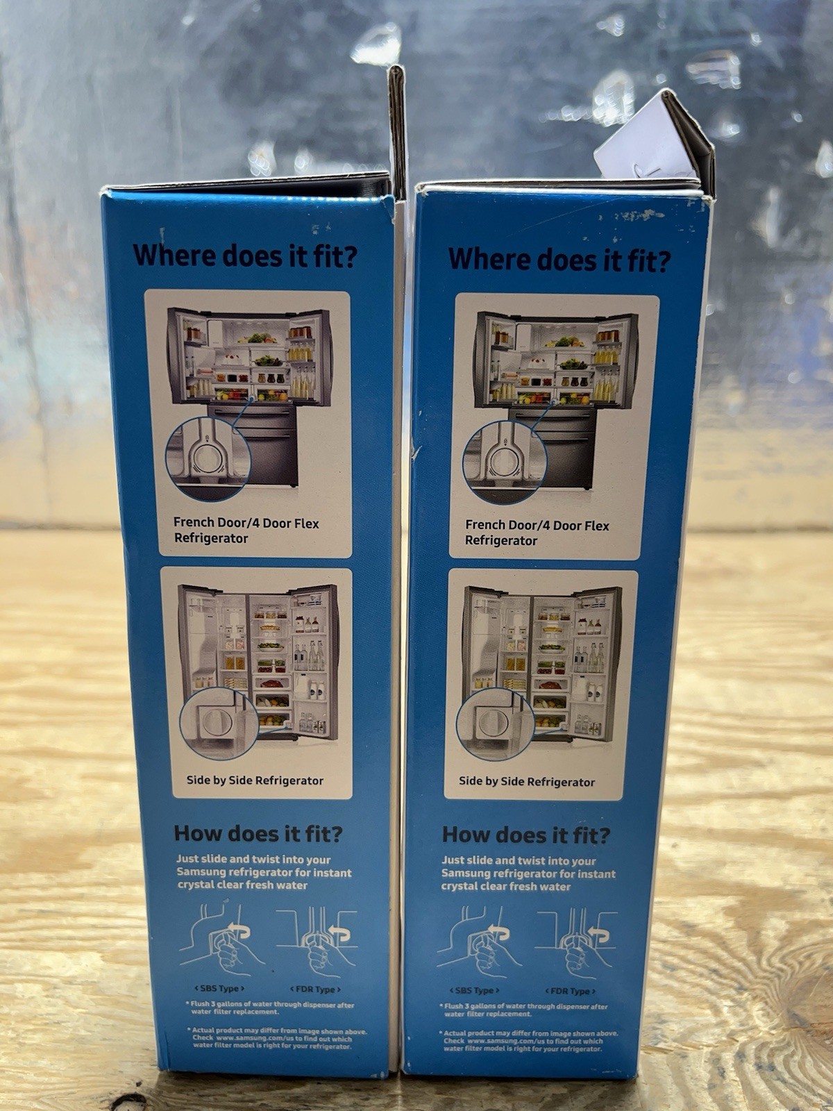 2 PACK Genuine Samsung DA29-00020B HAF-CIN/EXP-REFRIGERATOR Water Filter,USA