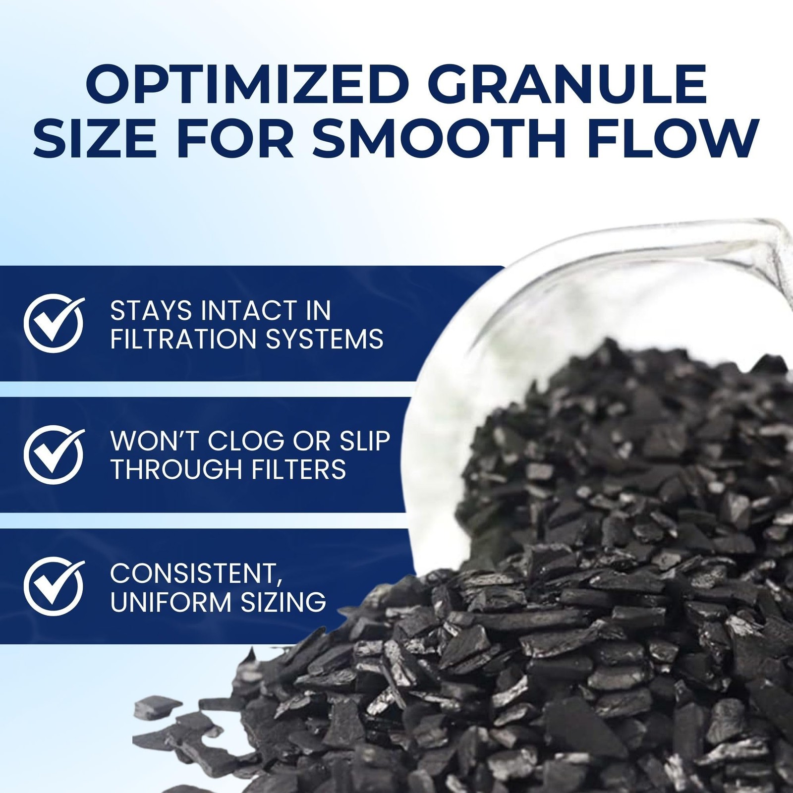 IPW Industries Bulk Activated Carbon – 4×8 Mesh Coconut Shell Granular Activated