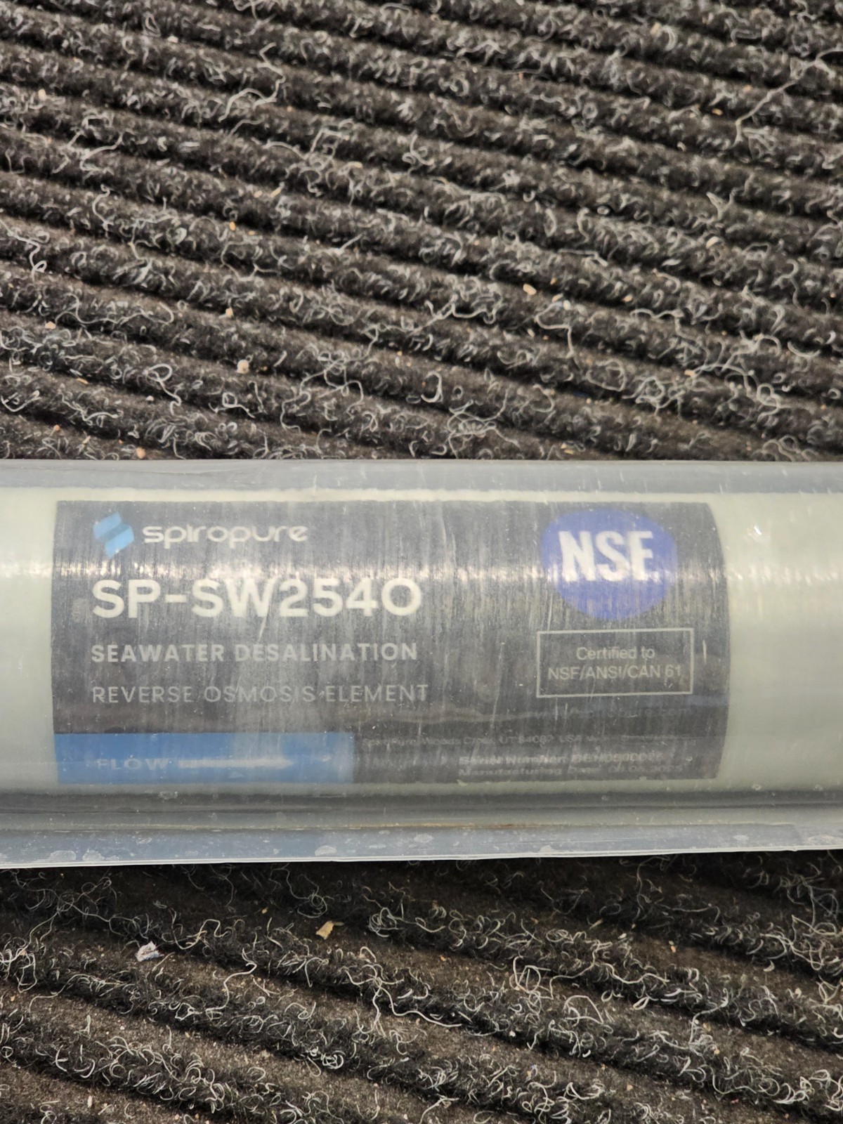 SpiroPure SP-SW2540 2.5×40 Commercial RO Membrane Seawater Desalination