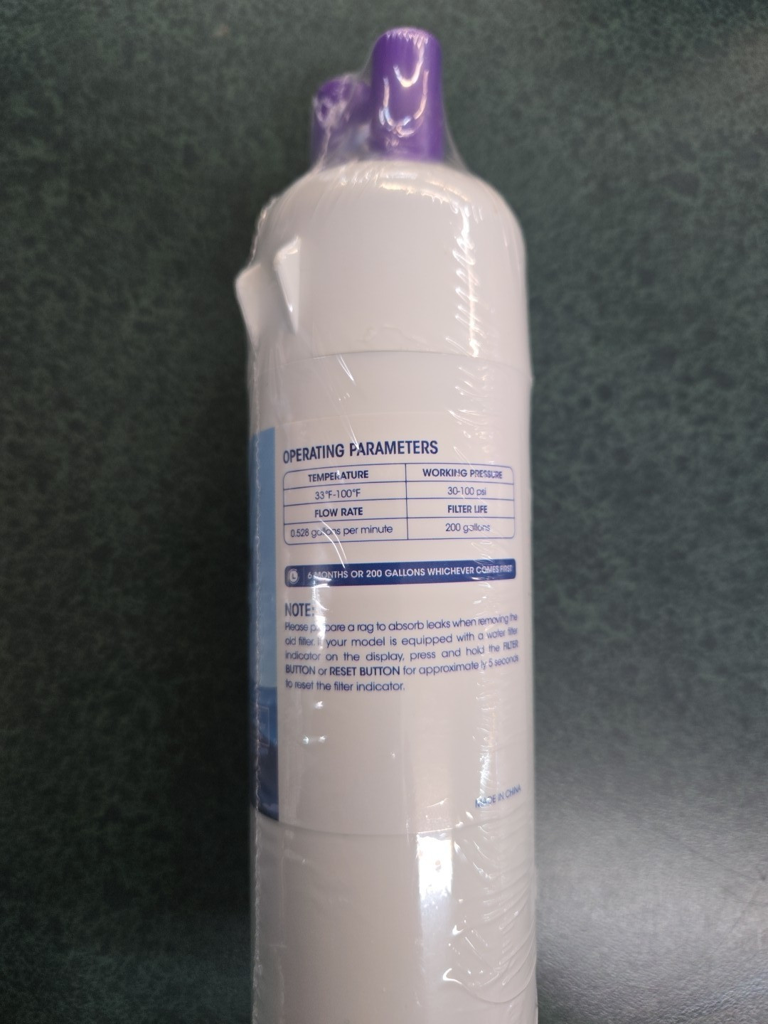 Refrigerator Water filter 1 Filter1