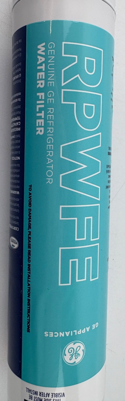 GE RPWFE Refrigerator Water Filter, Genuine Replacement Filter *read description