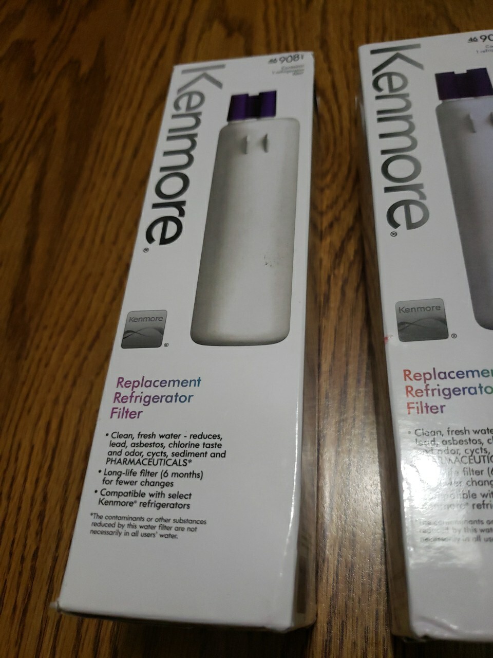 Kenmore 469081 Lot Of 3 Refrigerator Water Filters New In Box 2 Sealed 1 Opened