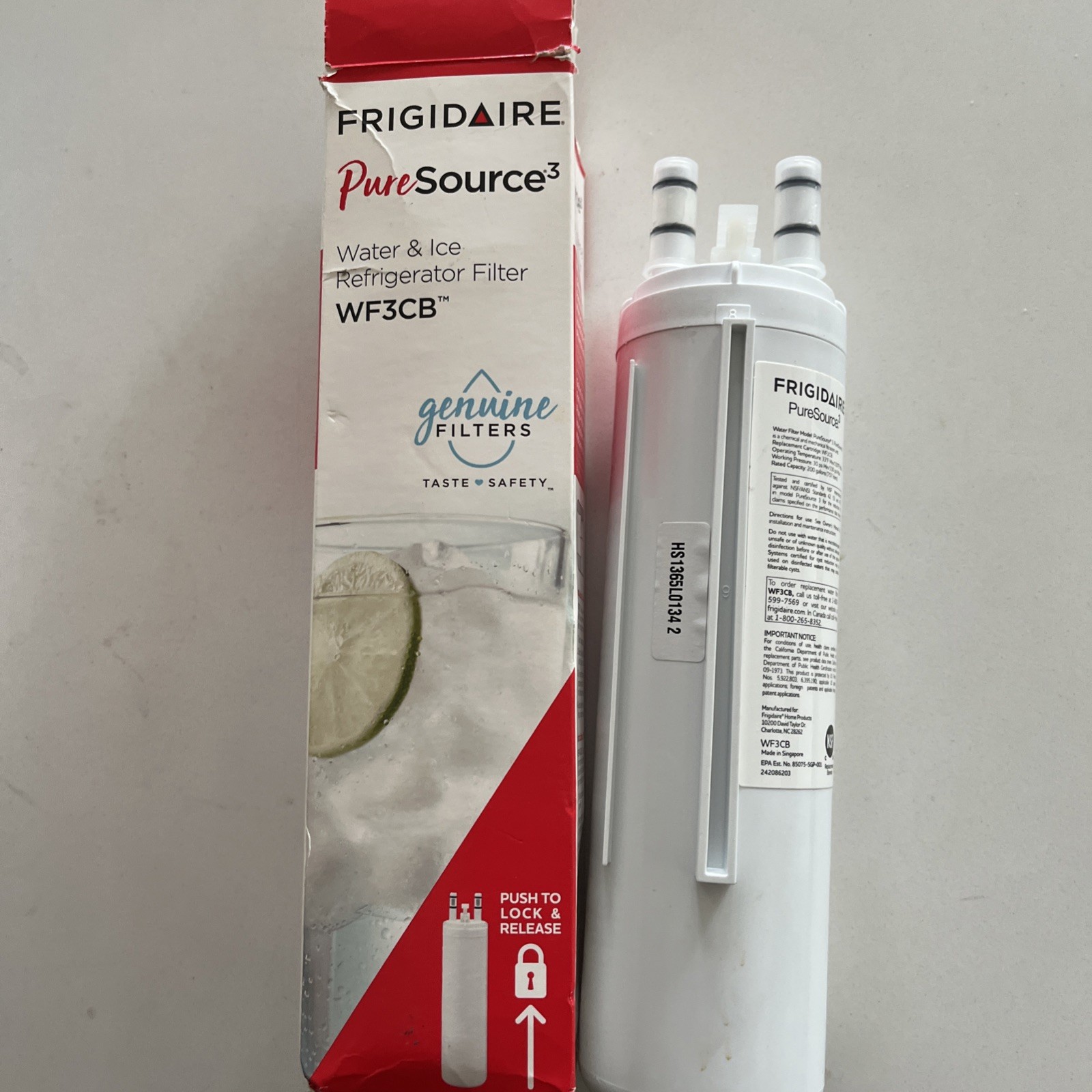 Frigidaire Puresource3 Water Filter – WF3CB (White)