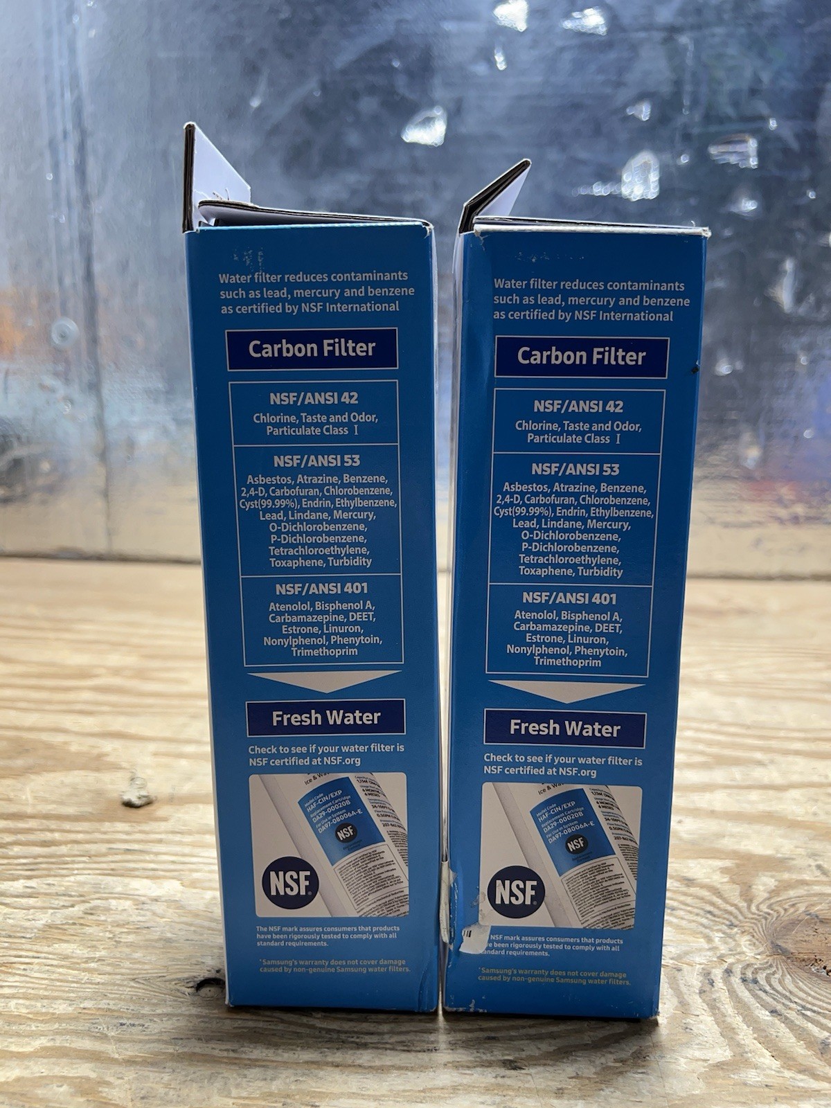 2 PACK Genuine Samsung DA29-00020B HAF-CIN/EXP-REFRIGERATOR Water Filter,USA