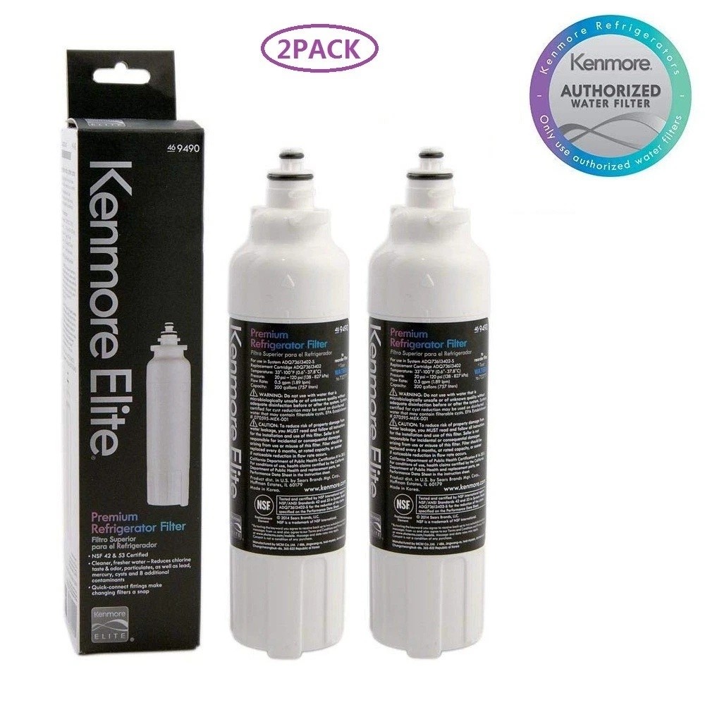 Lot Kenmore Elite 9490 46-9490 Refrigerator Water Filter Fit LT800P ADQ73613402