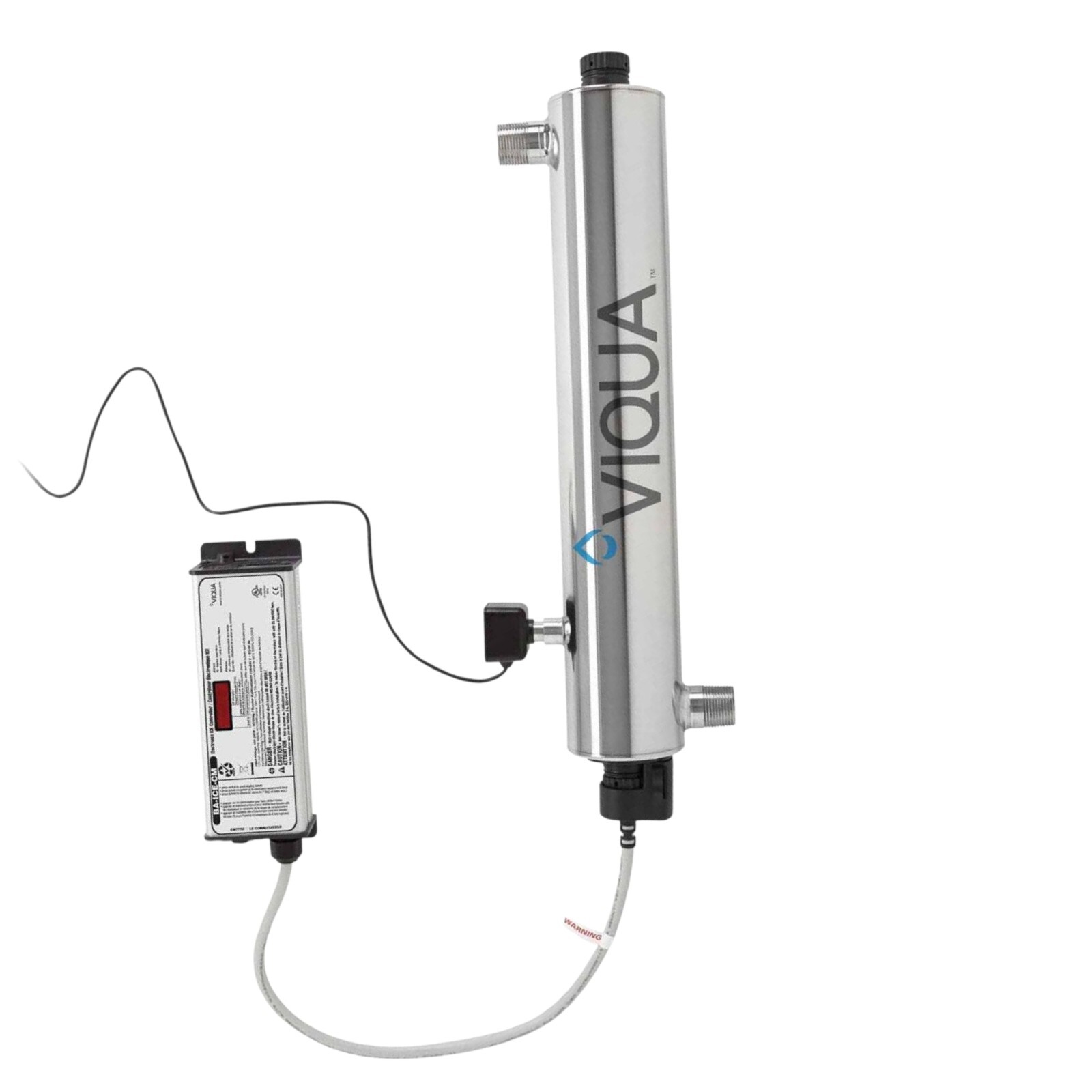 VIQUA VH410M UV Water Purification System with Sensor – 18 GPM, 3/4″ & 1″ NPT