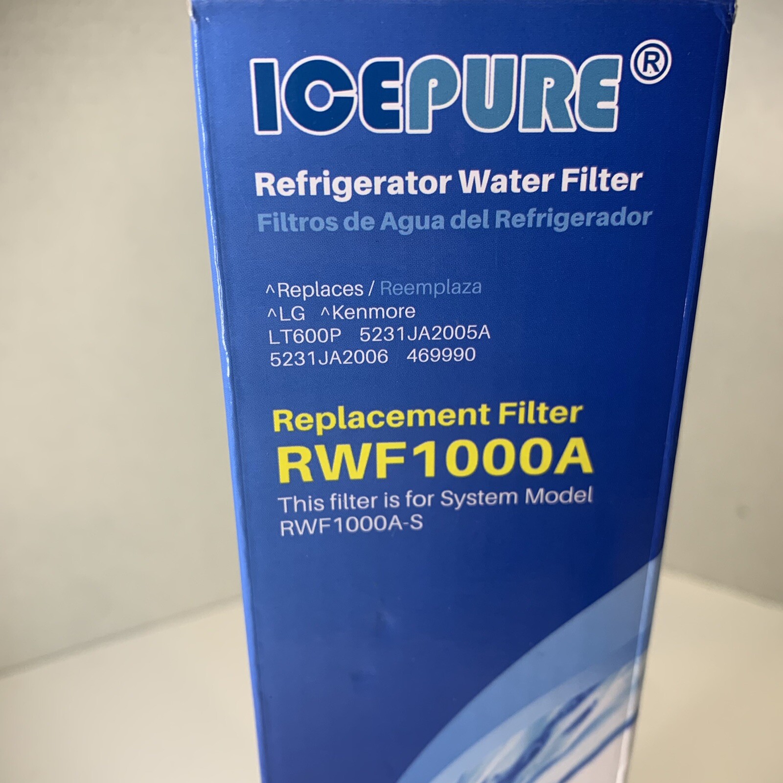 Icepure RWF1000A Replacement Water Filter 5231JA2006A 5231JA2005A 469990
