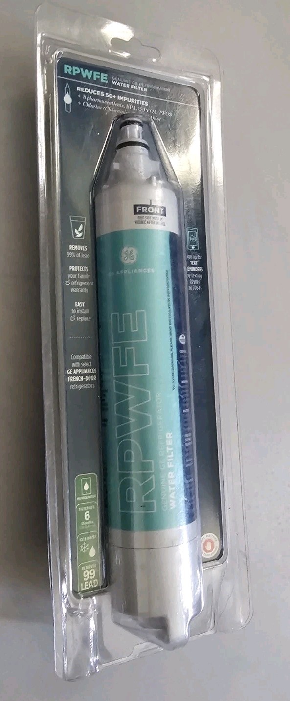 GE RPWFE Genuine Refrigerator Water Filter (WITH CHIP) New Sealed Filter