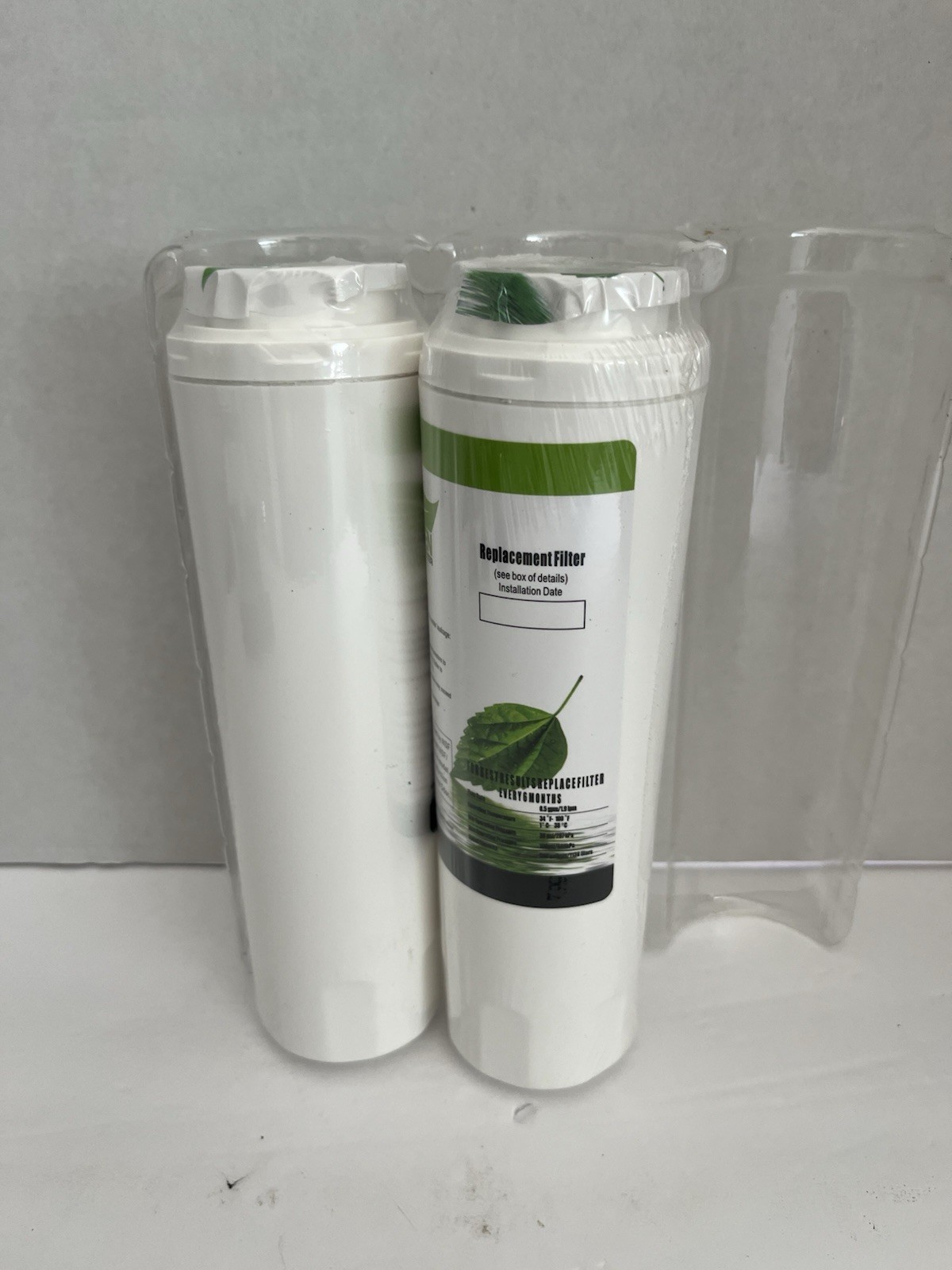 Pure Green Refrigerator Water Filter Lot of Two PG-8001 Maytage Kenmore
