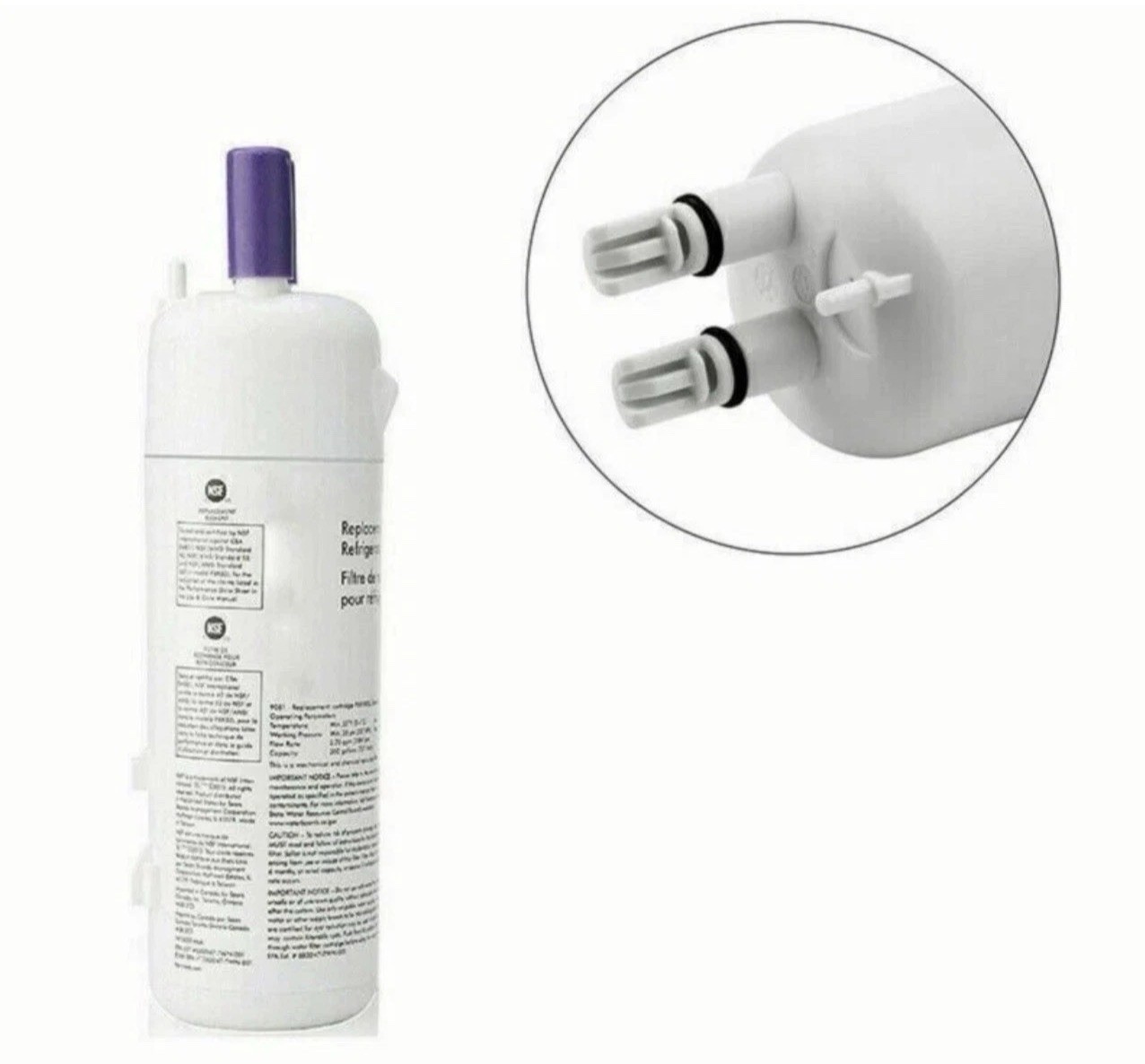 4 Pack For 9081 46-9081 46-9930 Replacement Refrigerator Water Filter Kenmore
