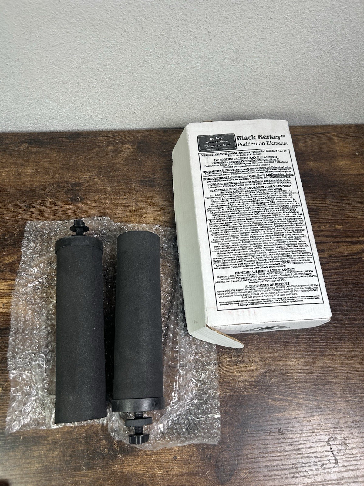 BERKEY Black Berkey Purification Elements, Pack of 2