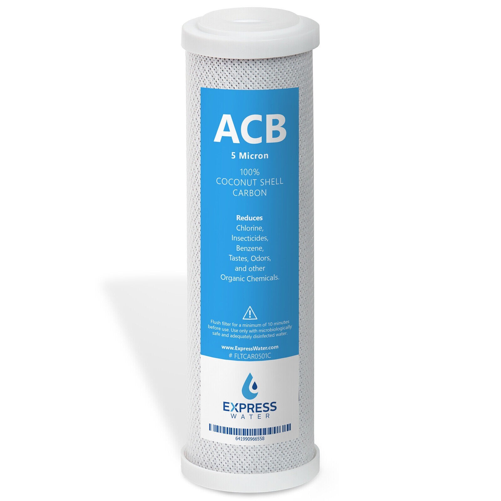 Activated Carbon Block Water Filter Replacement – 10 inch 5 Micron – ACB